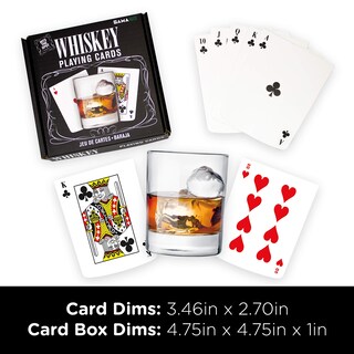 Foto 2 | Baraja De Cartas Gamago Con Forma De Whisky Para Amantes Del Whisky - Venta Internacional.