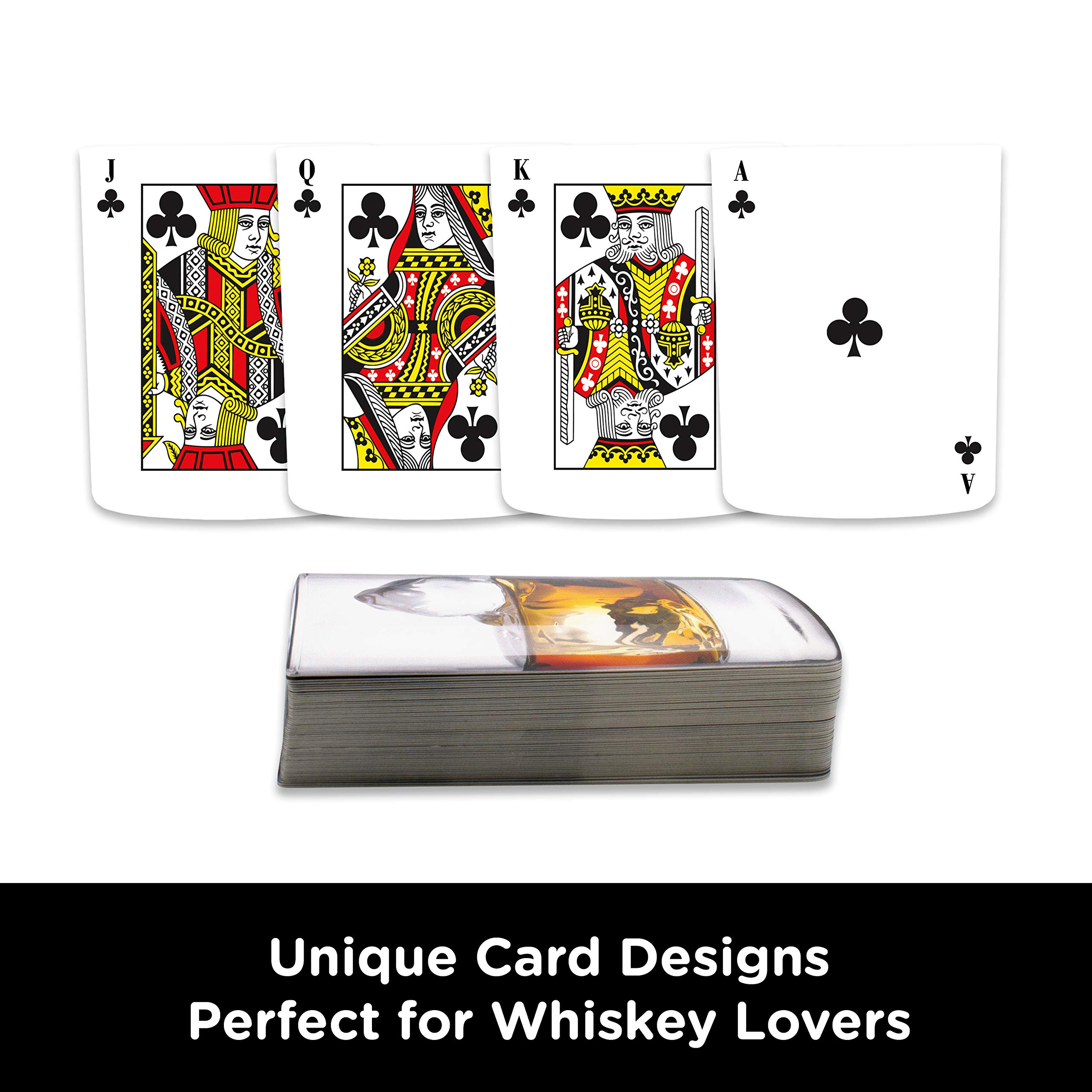 Foto 4 pulgar | Baraja De Cartas Gamago Con Forma De Whisky Para Amantes Del Whisky - Venta Internacional.