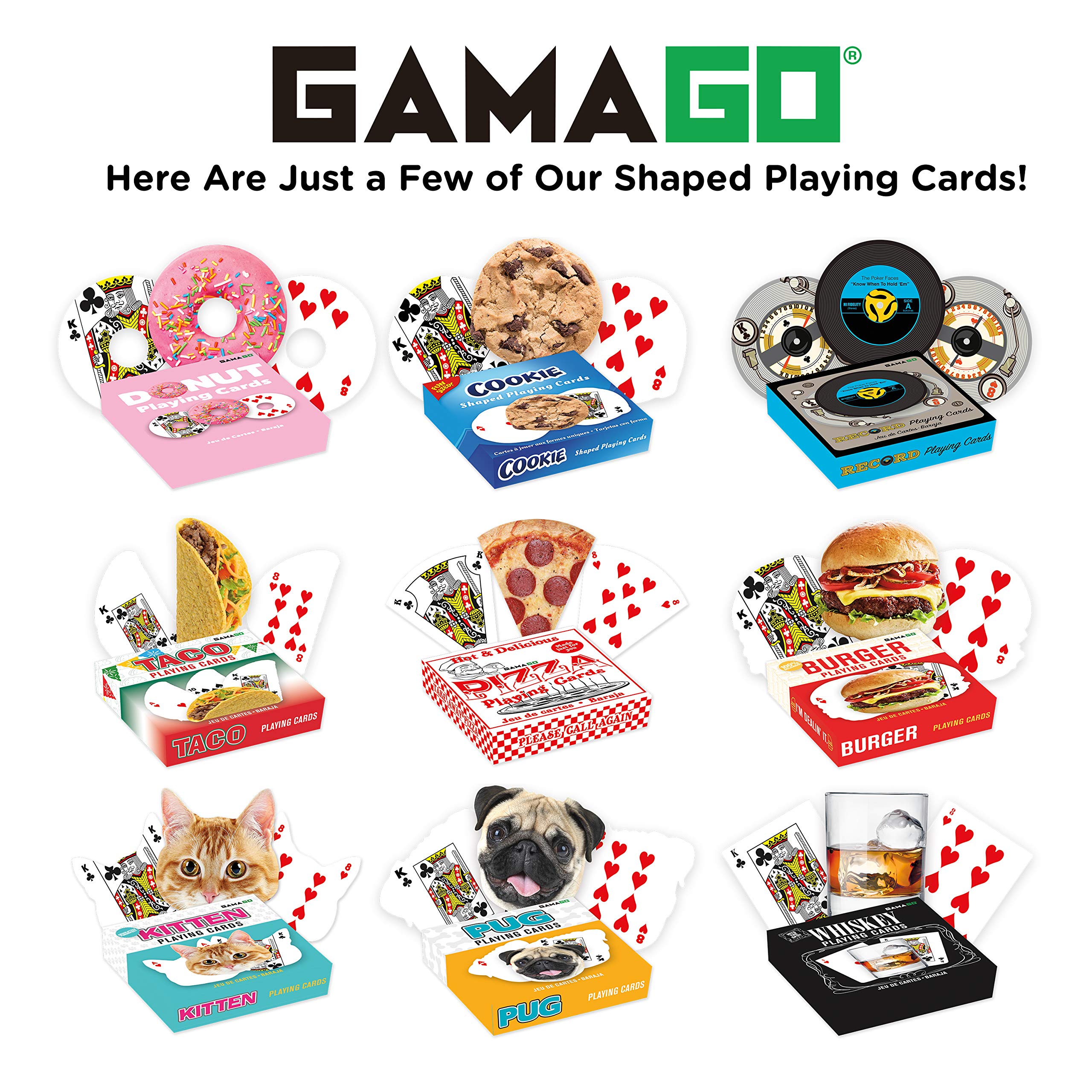 Foto 7 pulgar | Baraja De Cartas Gamago Con Forma De Whisky Para Amantes Del Whisky - Venta Internacional.