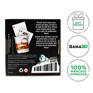 Foto 7 | Baraja De Cartas Gamago Con Forma De Whisky Para Amantes Del Whisky - Venta Internacional.