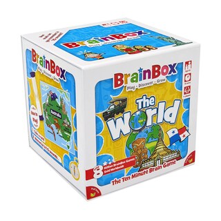 Foto 1 | Juego De Cartas Brainbox The World Memory & Observation 8+ Years - Venta Internacional.