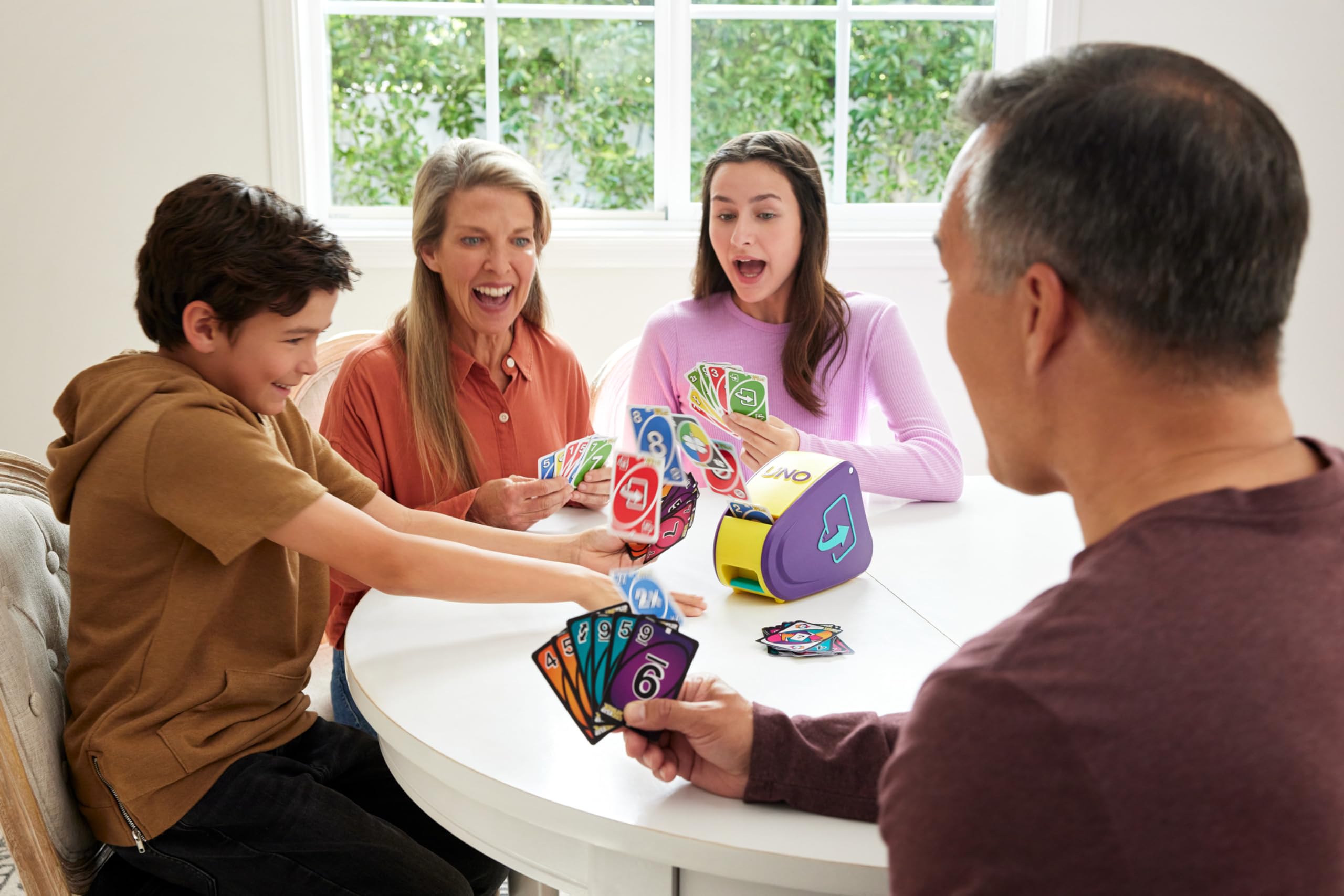 Foto 3 pulgar | Juego De Cartas Mattel Games Uno Flip Attack Para Niños Y Adultos - Venta Internacional.