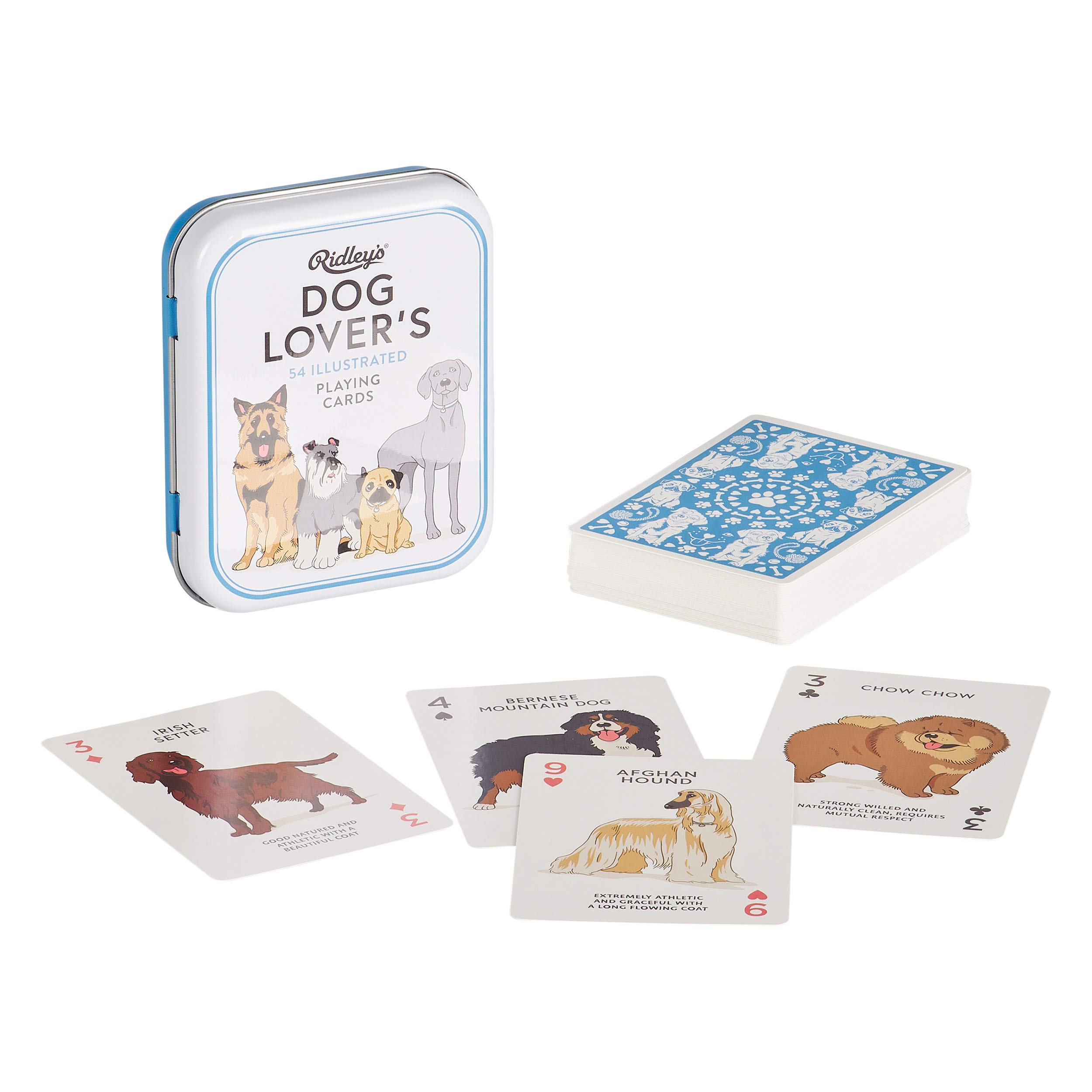 Foto 2 pulgar | Juego De Cartas Ridley's Dog Lover's Deck 54 Cartas Únicas Para Perros - Venta Internacional.