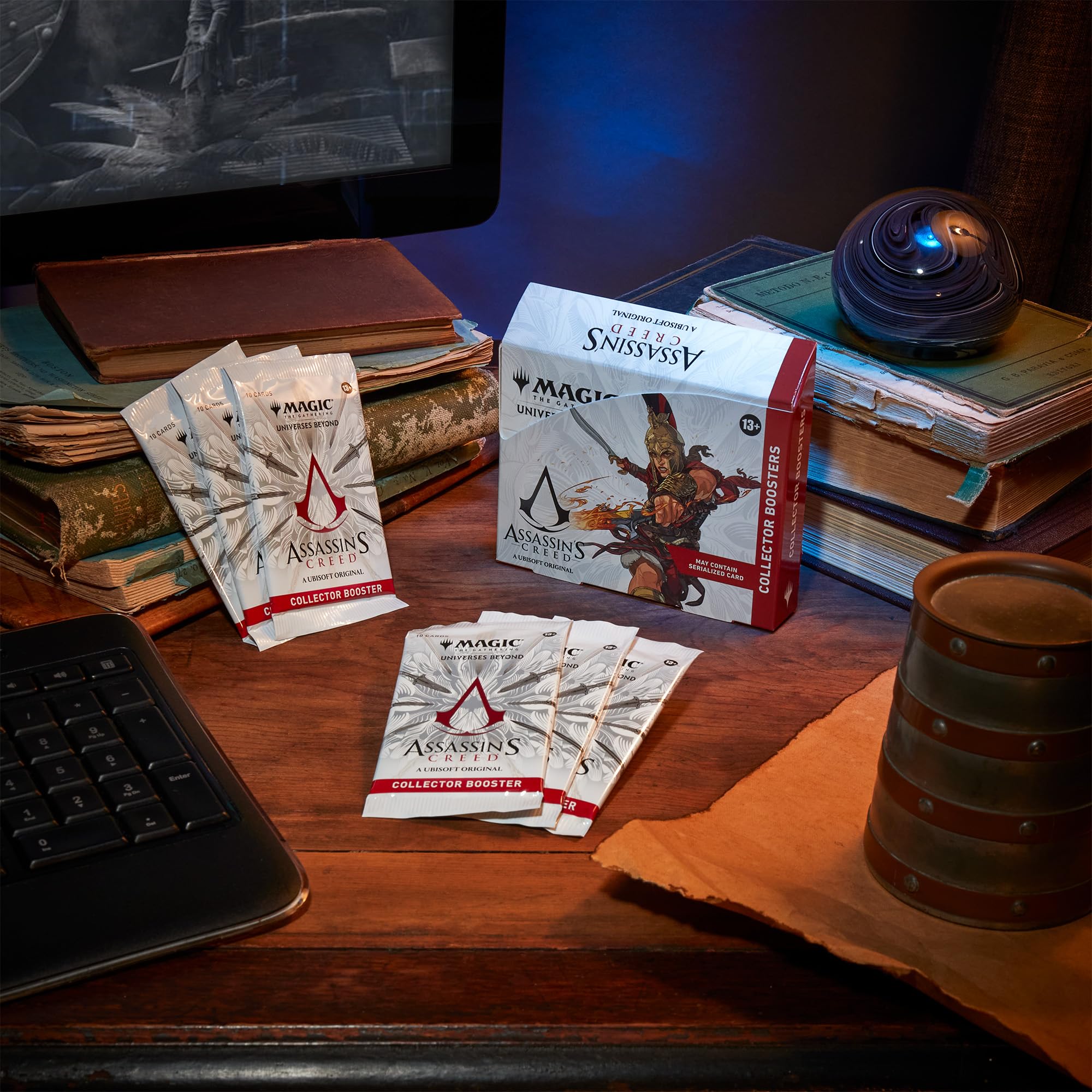 Foto 5 pulgar | Caja De Refuerzo Para Coleccionistas Magic The Gathering Assassin's Creed - Venta Internacional.