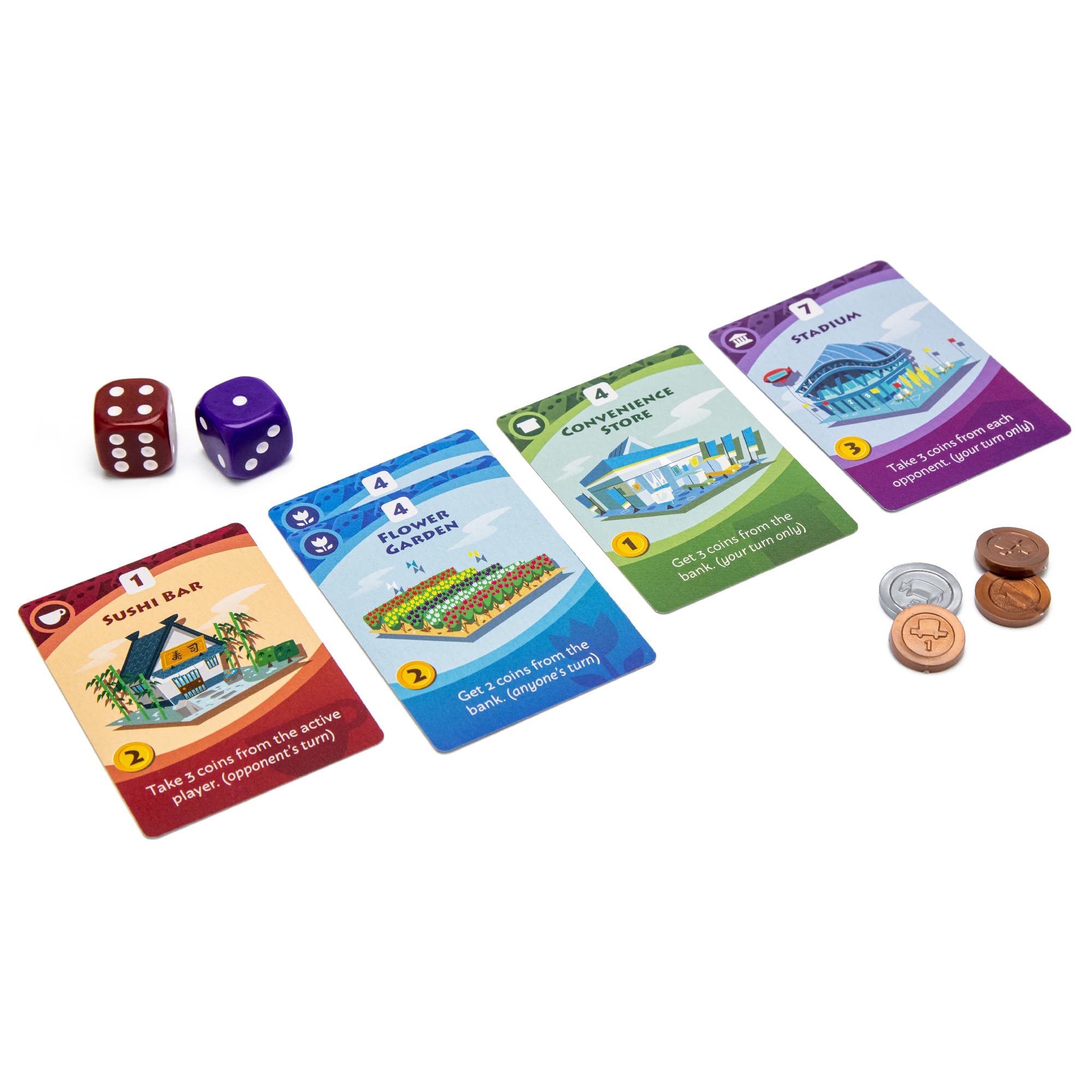 Foto 4 | Juego De Mesa Pandasaurus Games Machi Koro 2 City Building 10+ - Venta Internacional.