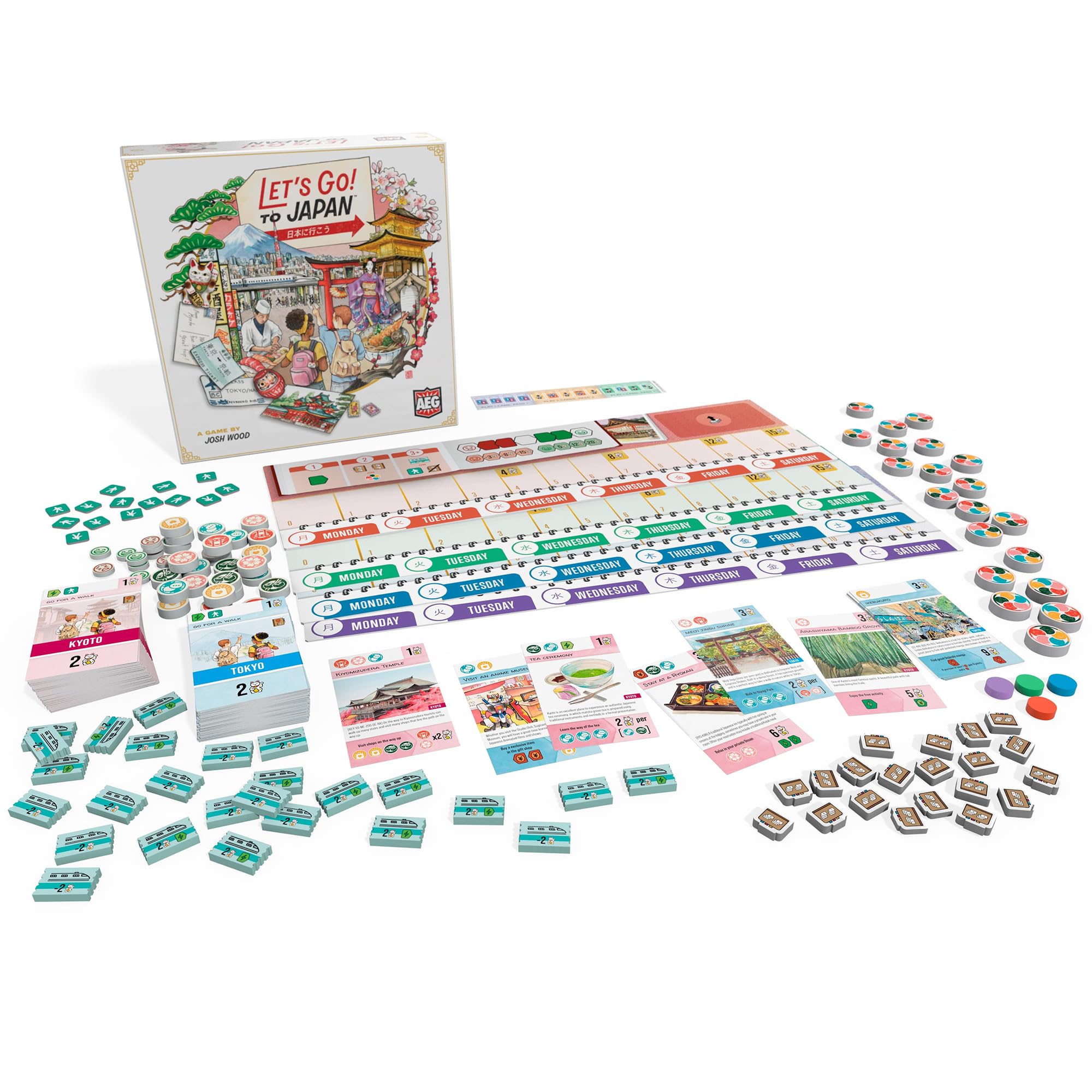 Foto 4 pulgar | Juego De Mesa Aeg Let's Go! A Japan Storytelling De 1 A 4 Jugadores - Venta Internacional.