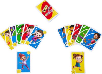Foto 6 | Juego De Cartas Mattel Games Uno Junior Move! Para Niños - Venta Internacional.