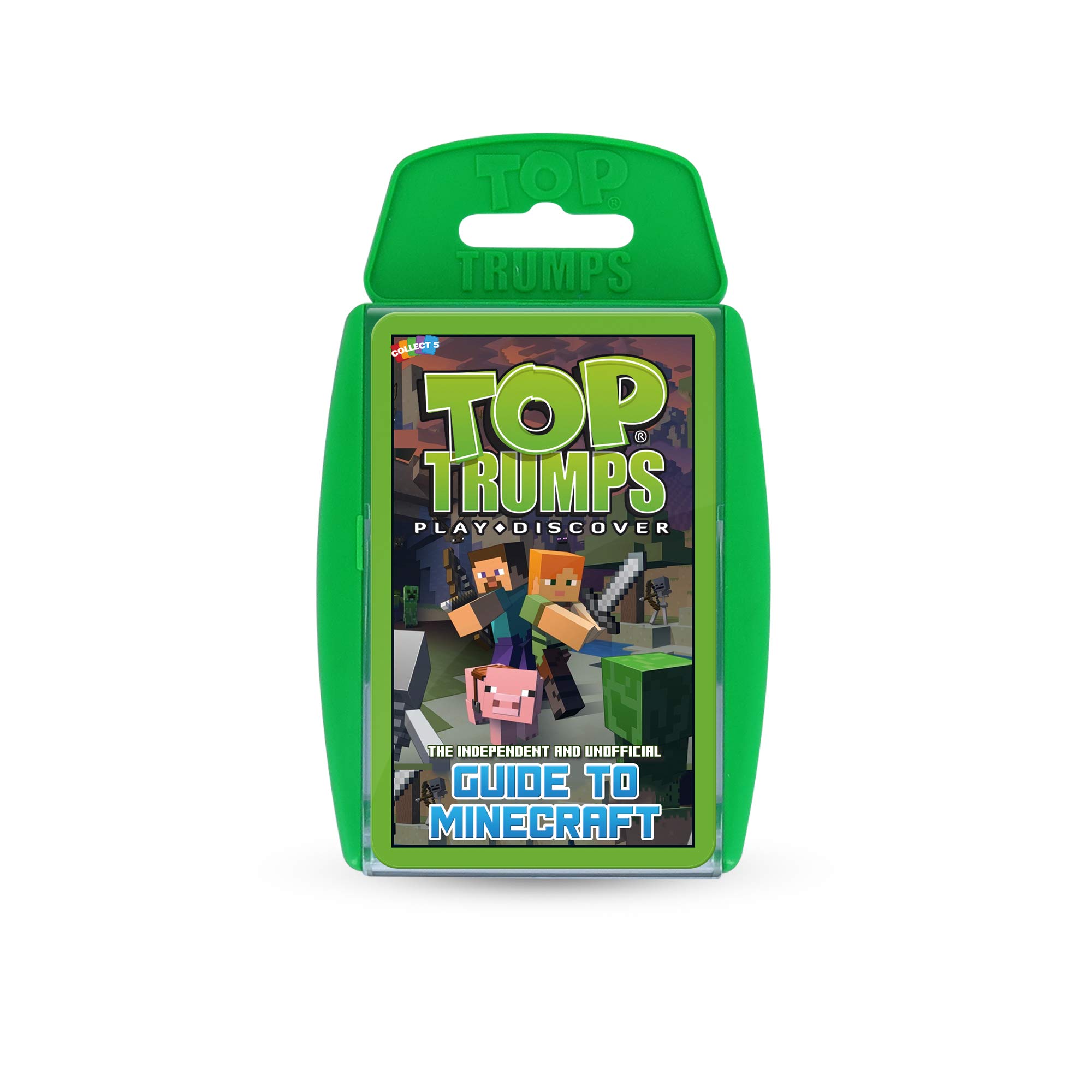 Foto 2 pulgar | Juego De Cartas Top Trumps Minecraft Family Kids 6+ Years - Venta Internacional.