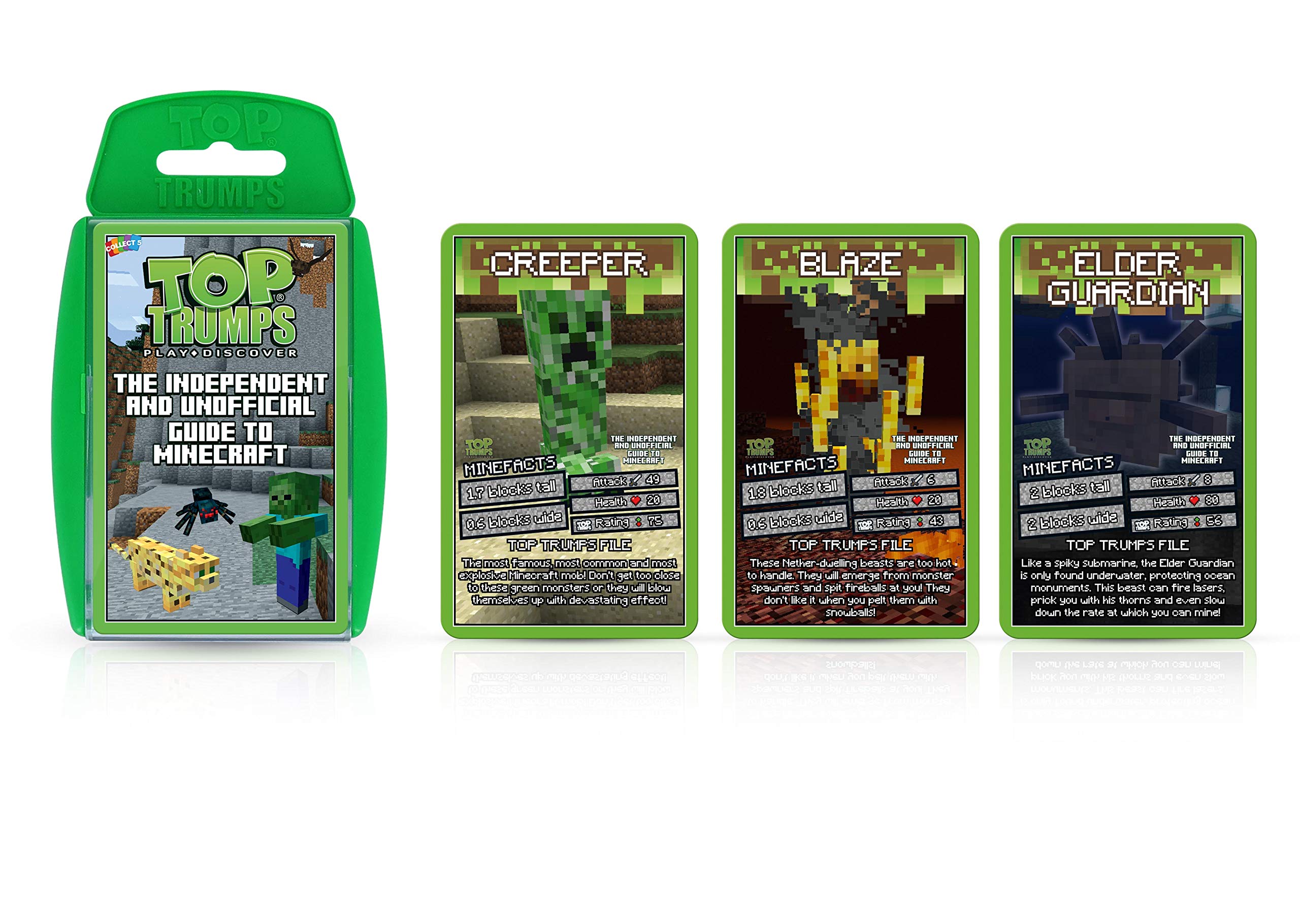 Foto 6 pulgar | Juego De Cartas Top Trumps Minecraft Family Kids 6+ Years - Venta Internacional.