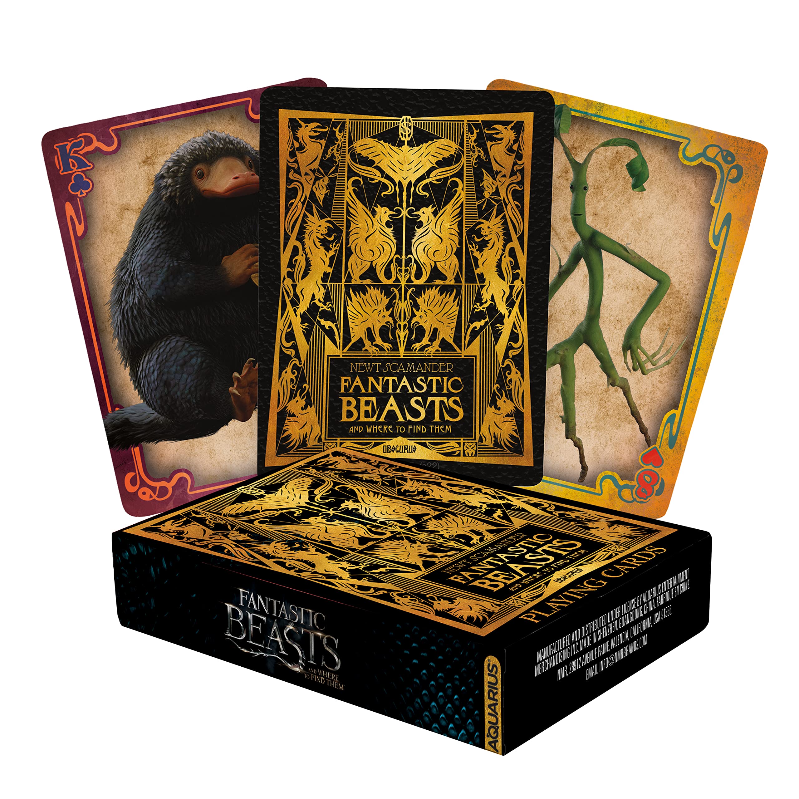 Foto 2 pulgar | Juego De Cartas Aquarius Fantastic Beasts Family - Venta Internacional.