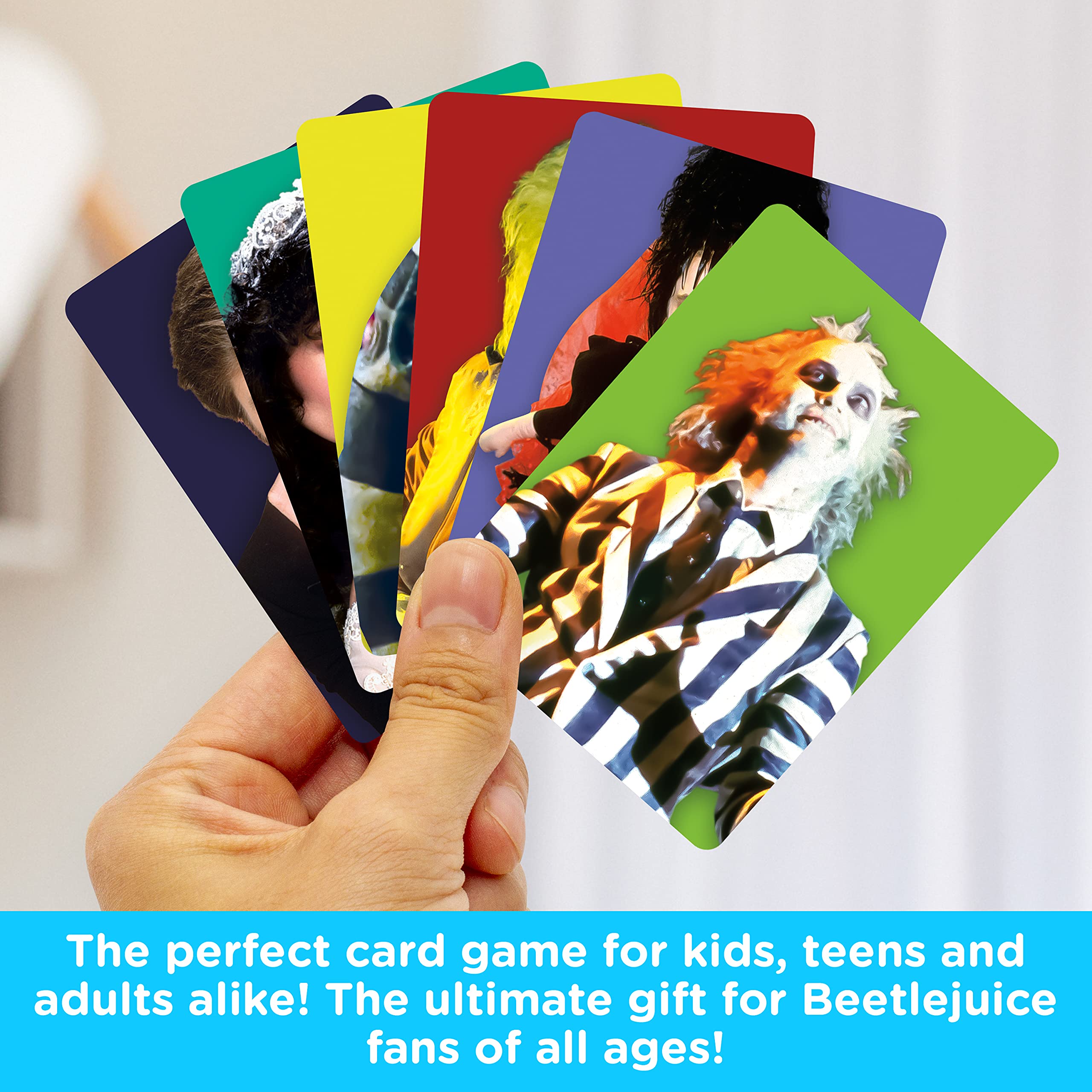 Foto 5 | Juego De Cartas Aquarius Beetlejuice Memory Master Para 4 Jugadores - Venta Internacional.