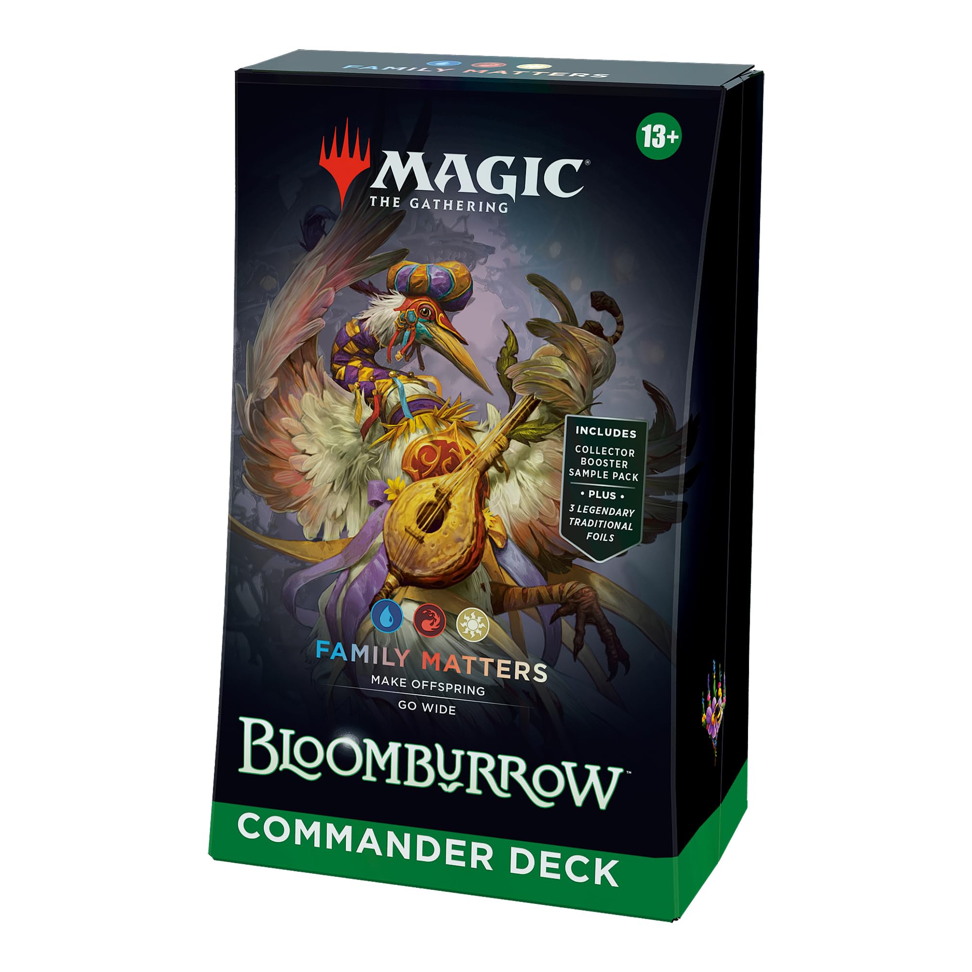 Foto 2 pulgar | Commander Deck Magic The Gathering Bloomburrow Family Matters - Venta Internacional.