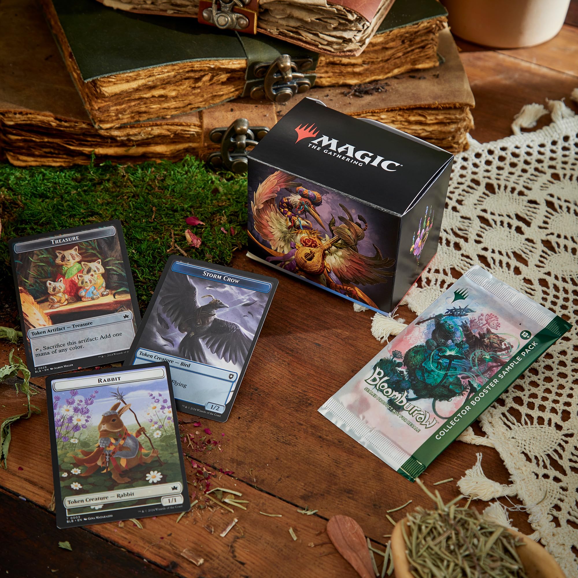 Foto 7 pulgar | Commander Deck Magic The Gathering Bloomburrow Family Matters - Venta Internacional.