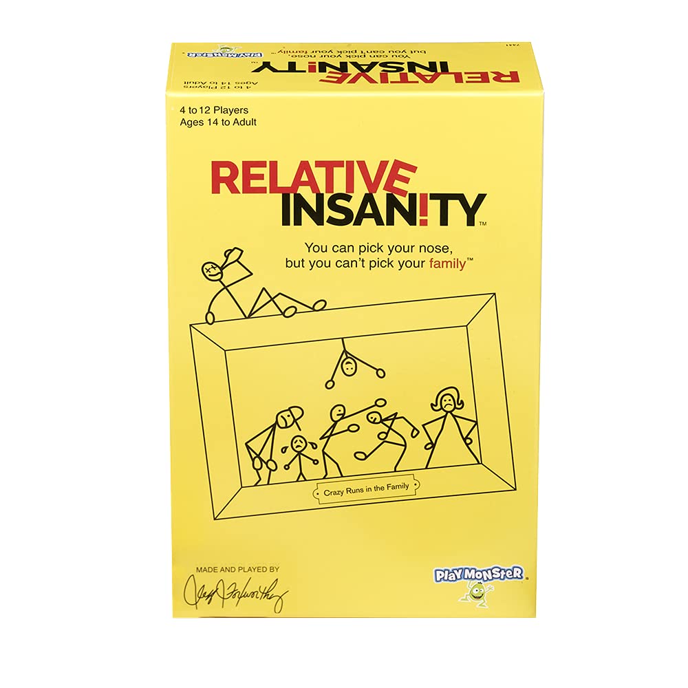 Foto 2 pulgar | Juego De Cartas Playmonster Relative Insanity Family Night 14+ - Venta Internacional.