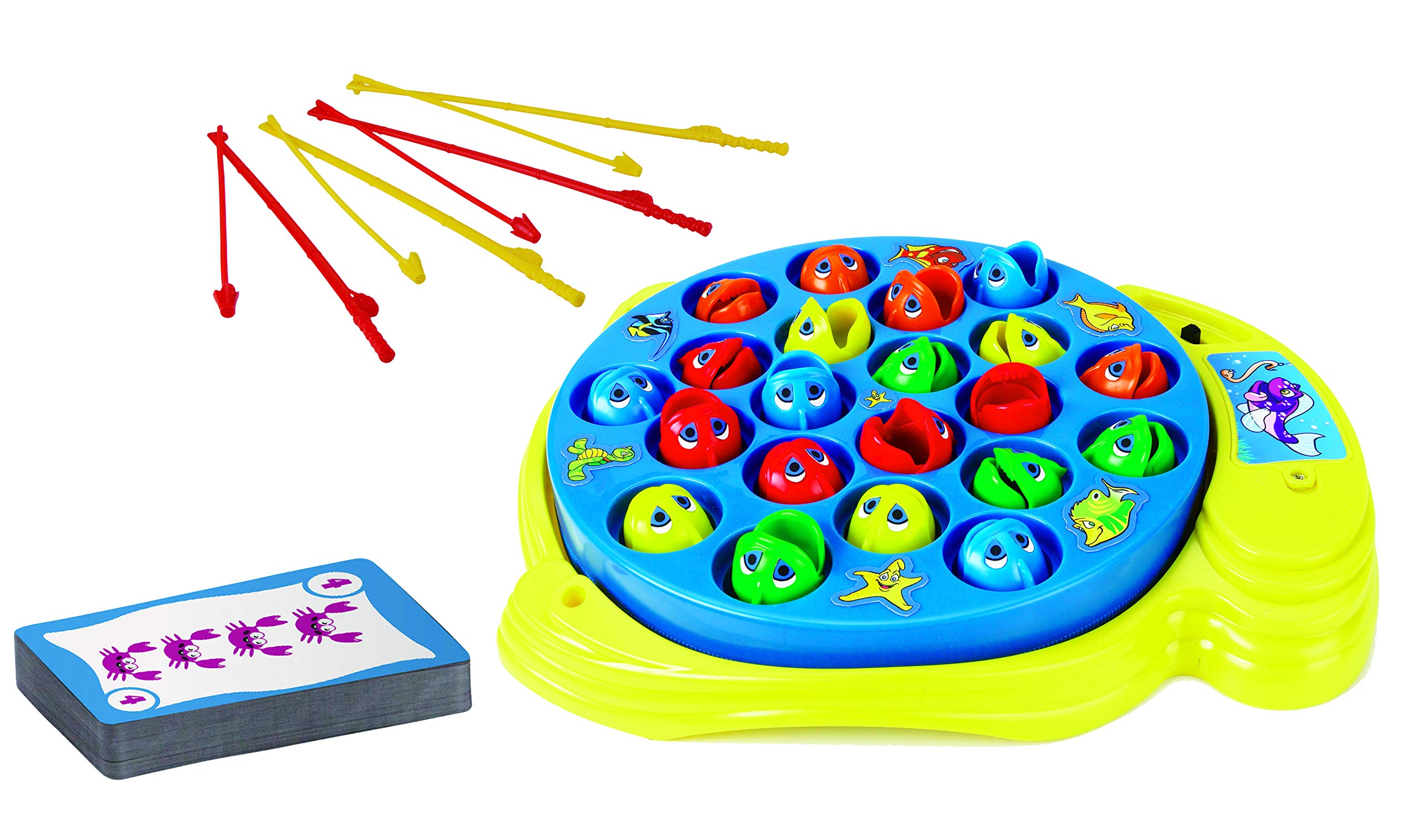 Foto 3 pulgar | Combo Let's Go Fishin' De Game Pressman Con Tarjeta Go Fish De 58 Cm - Venta Internacional.