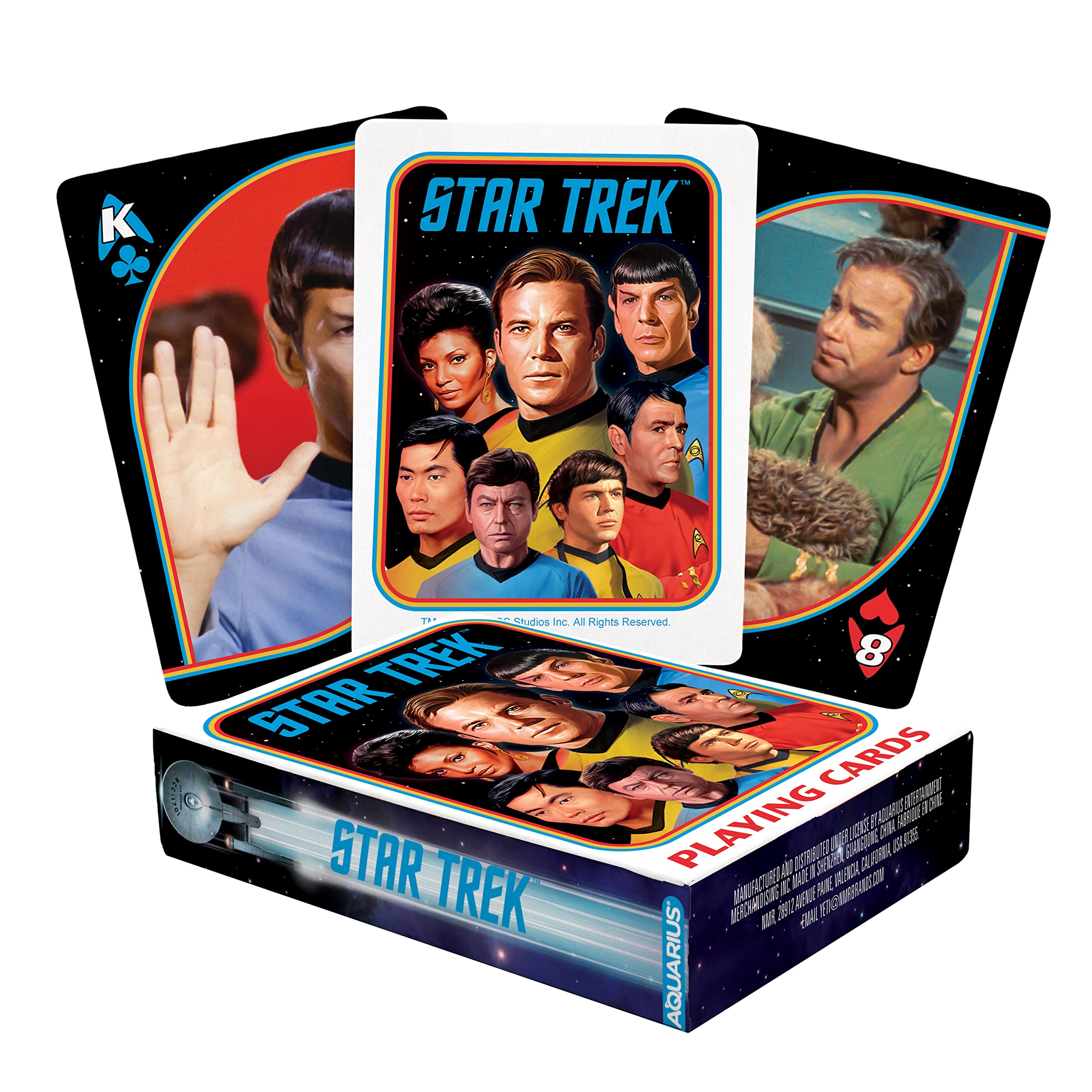 Foto 2 pulgar | Juego De Cartas Aquarius Con Temática De La Serie Original De Star Trek - Venta Internacional.