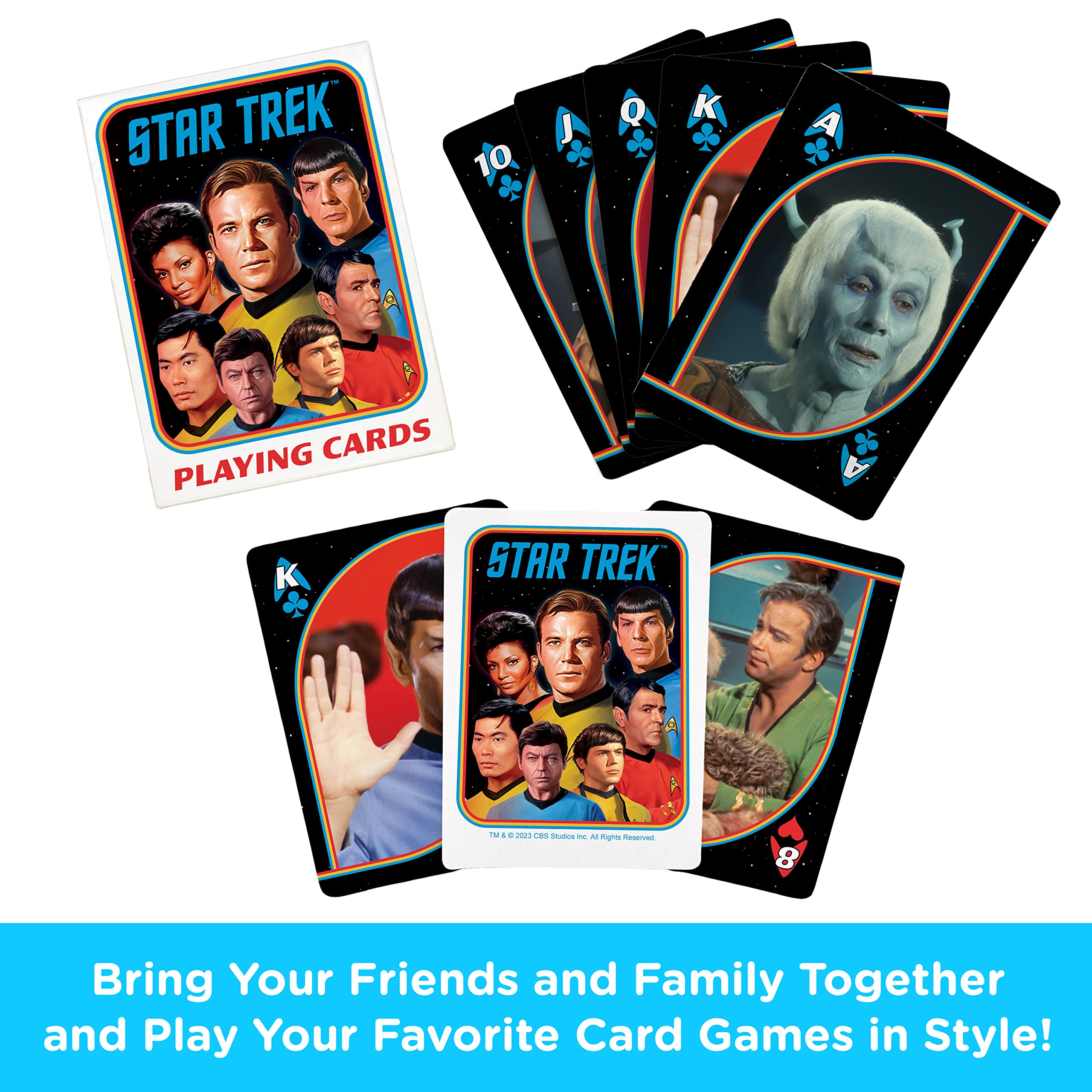 Foto 3 pulgar | Juego De Cartas Aquarius Con Temática De La Serie Original De Star Trek - Venta Internacional.