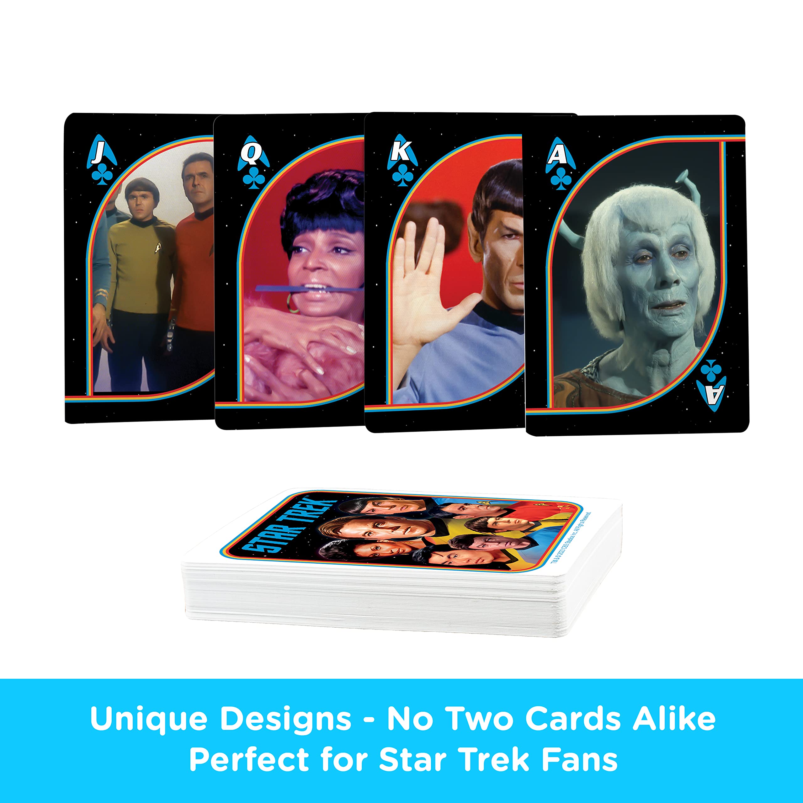 Foto 4 pulgar | Juego De Cartas Aquarius Con Temática De La Serie Original De Star Trek - Venta Internacional.