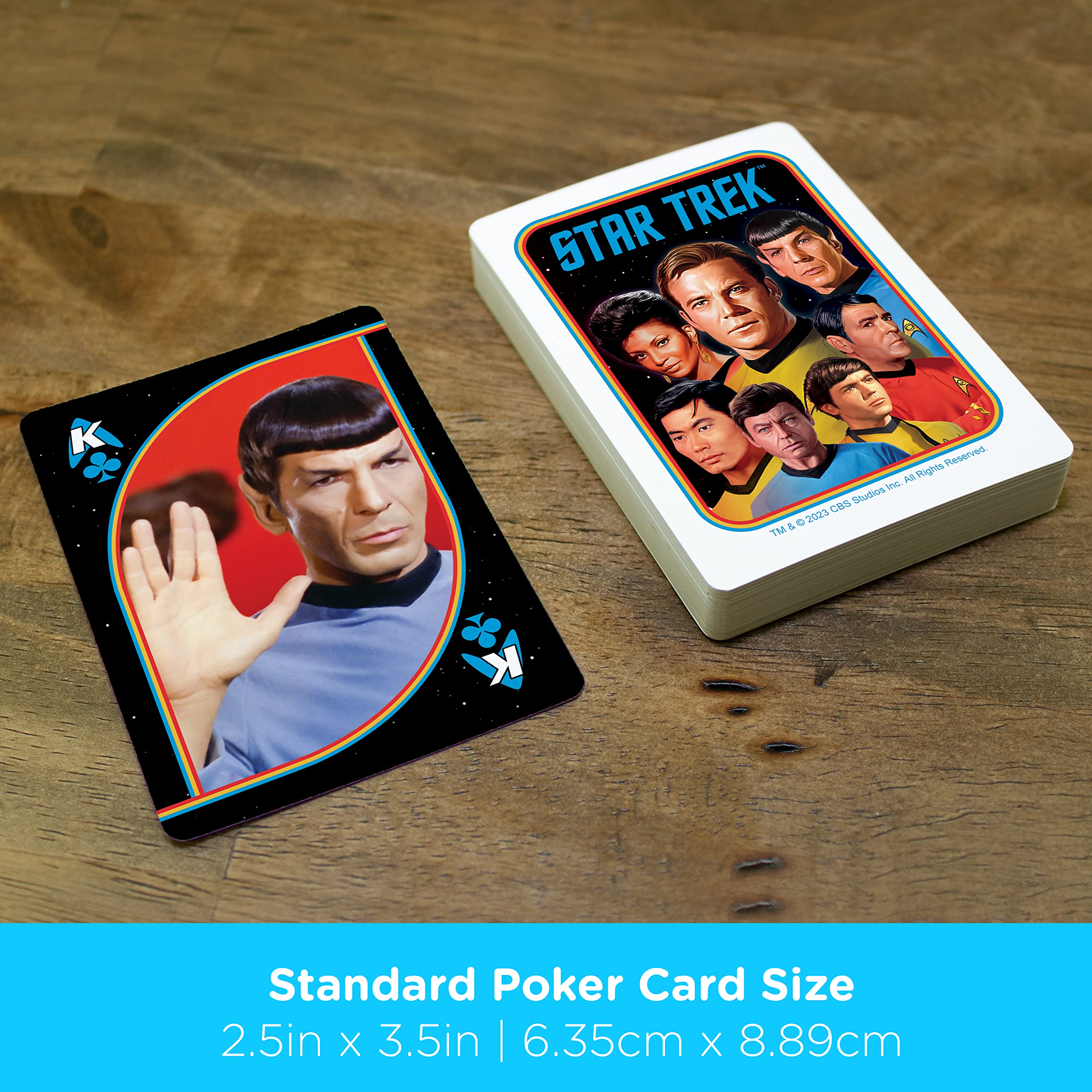 Foto 6 pulgar | Juego De Cartas Aquarius Con Temática De La Serie Original De Star Trek - Venta Internacional.