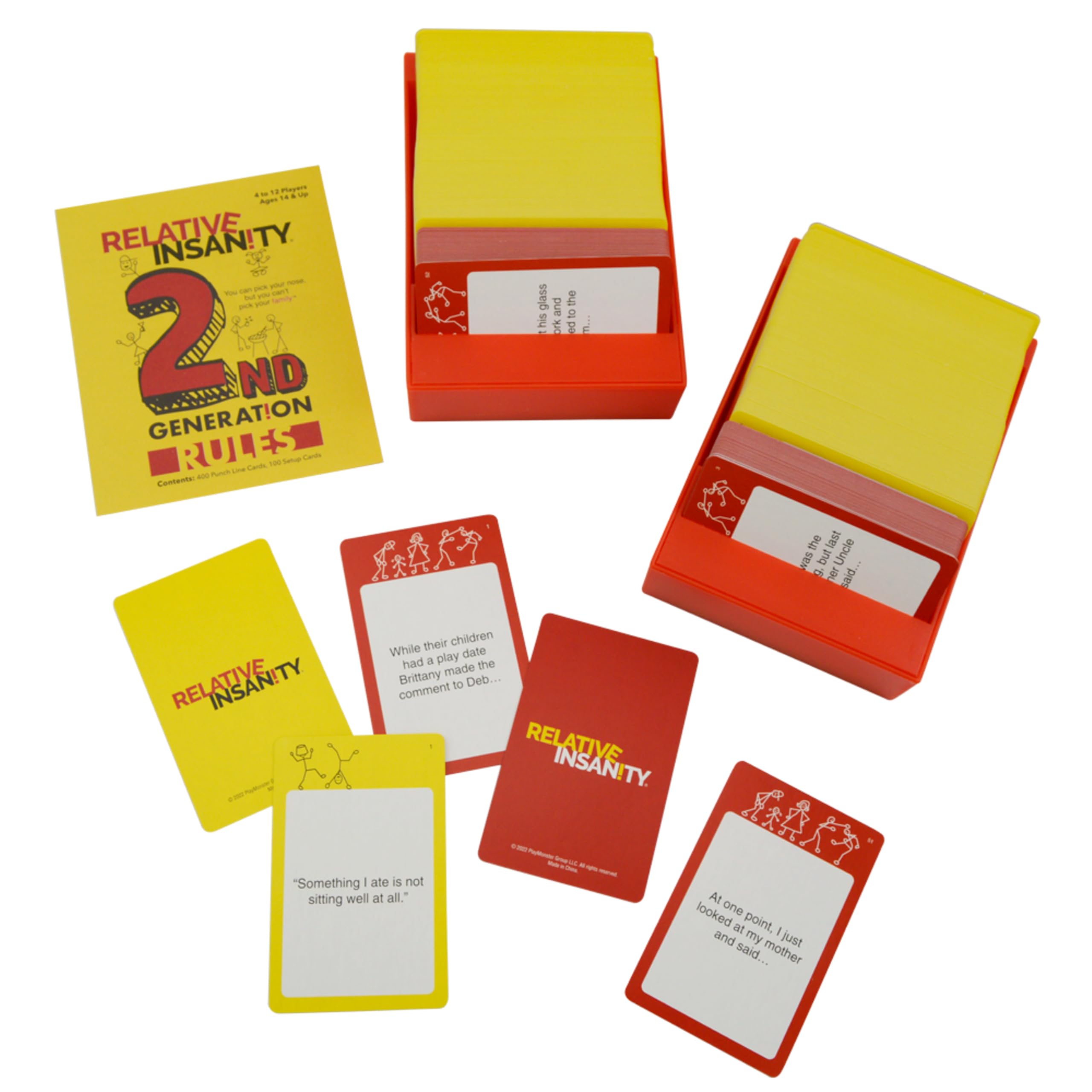Foto 3 pulgar | Juego De Cartas Playmonster Relative Insanity Family Night 14+ - Venta Internacional.