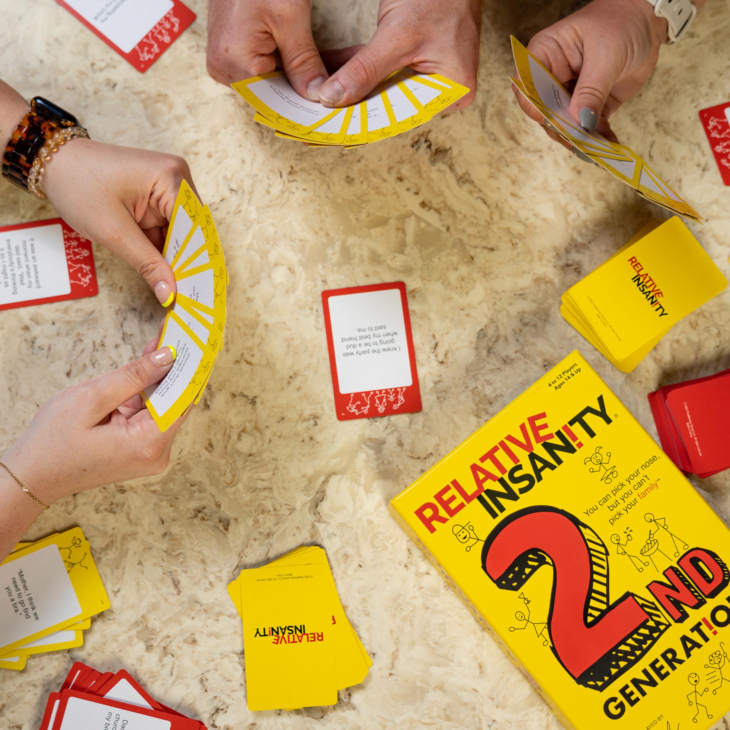 Foto 6 pulgar | Juego De Cartas Playmonster Relative Insanity Family Night 14+ - Venta Internacional.