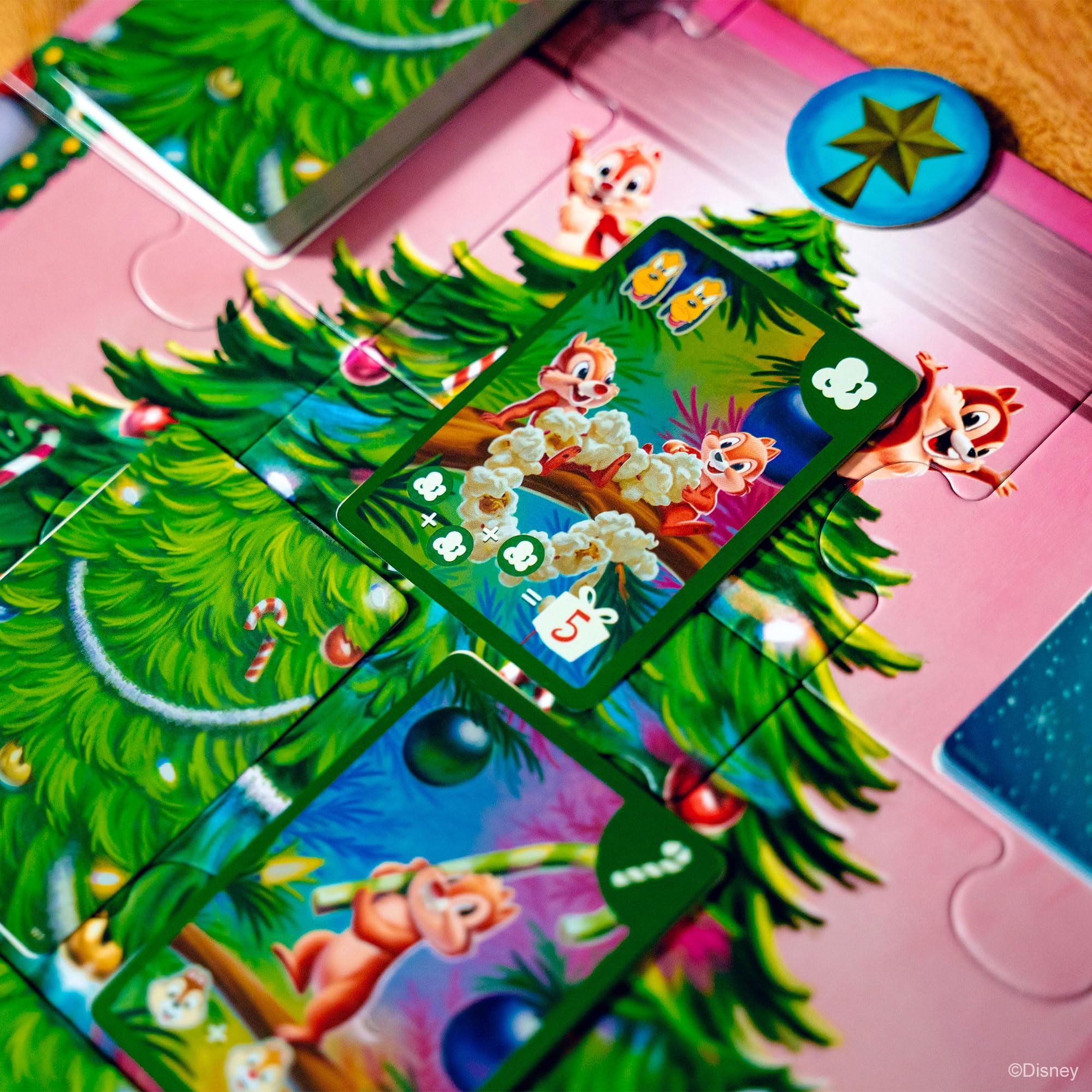 Foto 5 pulgar | Juego De Mesa Funko Chip 'n' Dale Christmas Treasures - Venta Internacional.