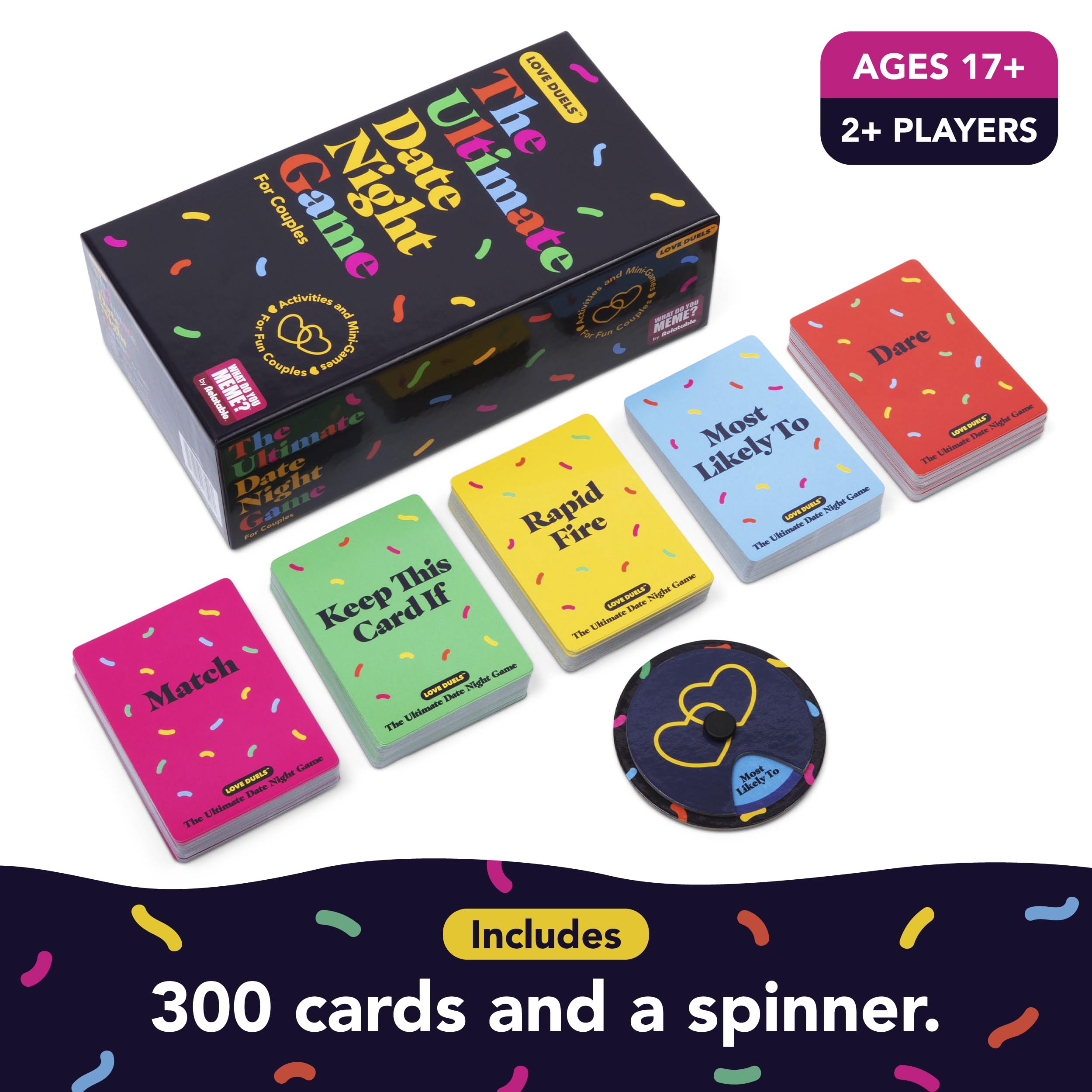 Foto 5 pulgar | Date Night Game ¿qué Memes? Ultimate Con 300 Cartas - Venta Internacional.