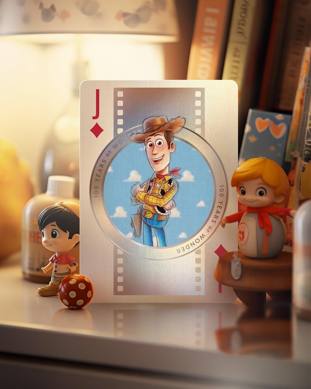 Foto 6 pulgar | Juego De Cartas, Bicicleta, 100 Aniversario De Disney, Holográfico - Venta Internacional.