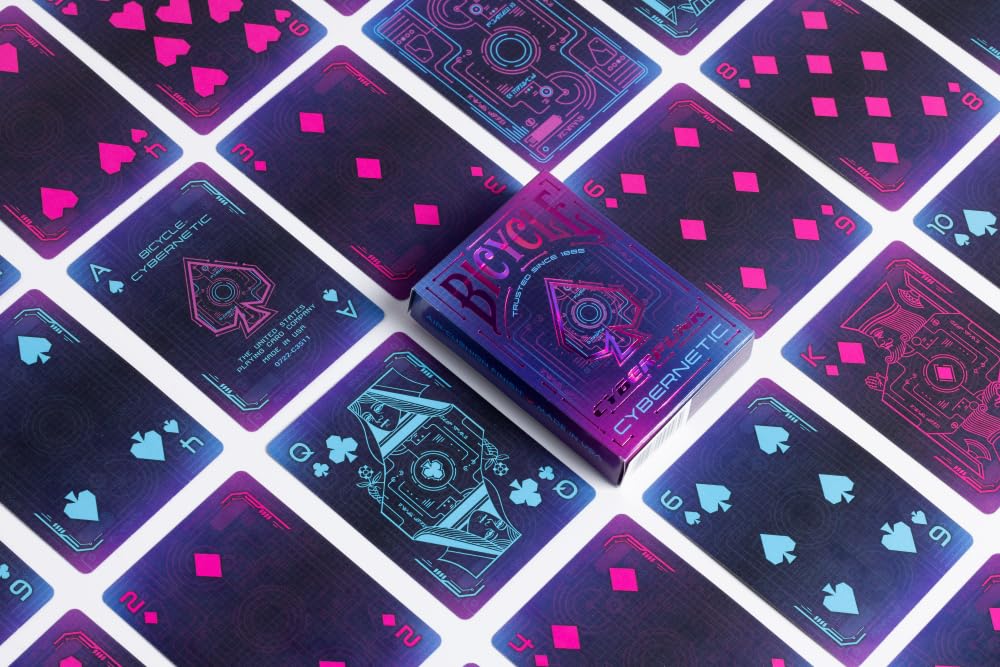 Foto 3 pulgar | Juego De Cartas Para Bicicleta, Ciberpunk, Cibernético, Premium, 1 Baraja - Venta Internacional.