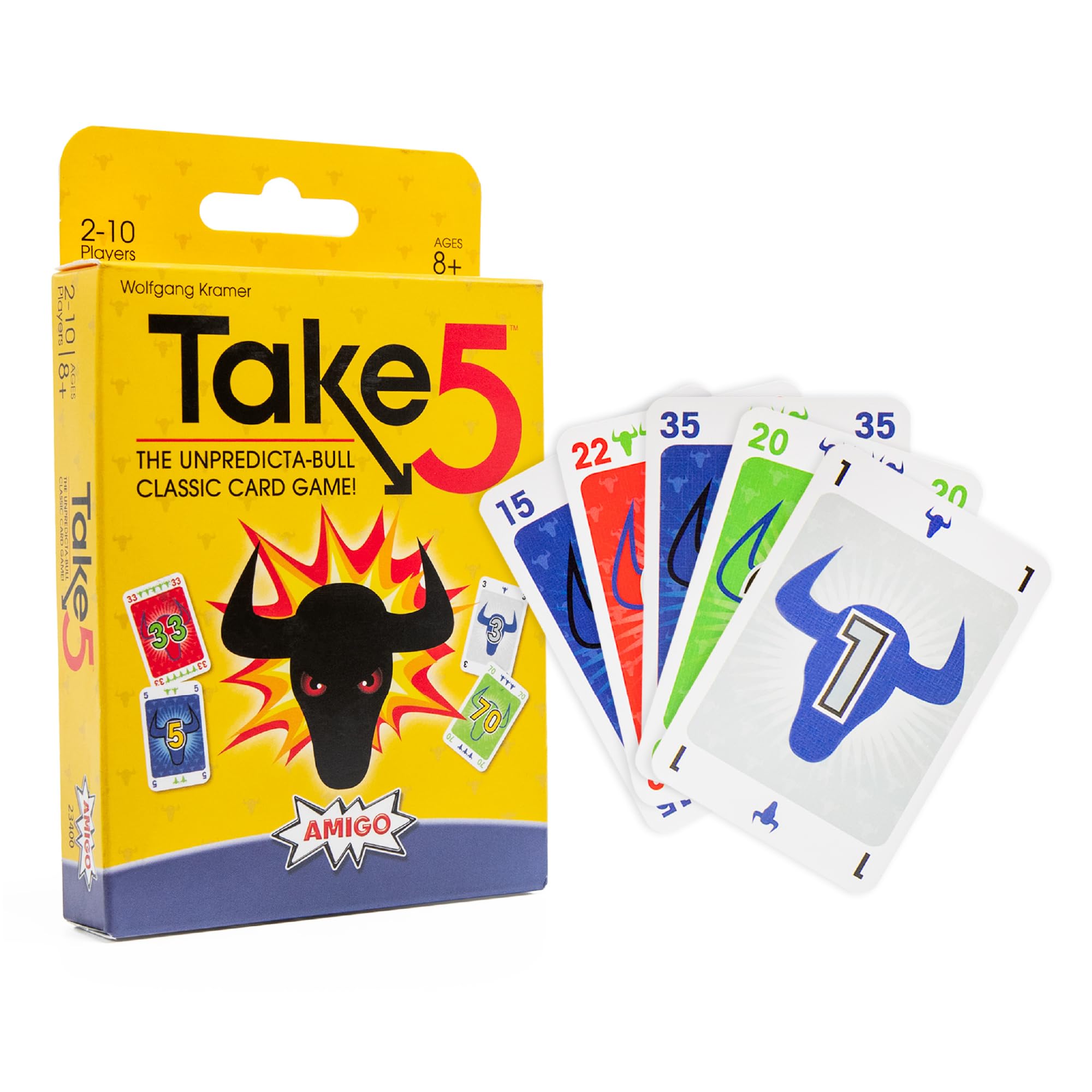 Foto 2 pulgar | Juego De Cartas Amigo Games Take 5 Classic Para Niños Y Adultos Mayores De 8 Años - Venta Internacional.