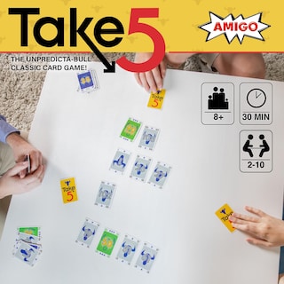 Foto 4 | Juego De Cartas Amigo Games Take 5 Classic Para Niños Y Adultos Mayores De 8 Años - Venta Internacional.
