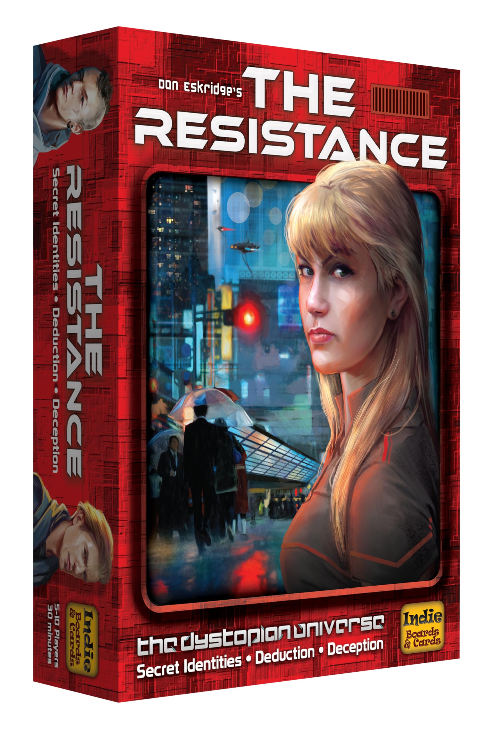 Foto 2 pulgar | Juego De Cartas The Resistance Social Deduction Strategy Teens - Venta Internacional.