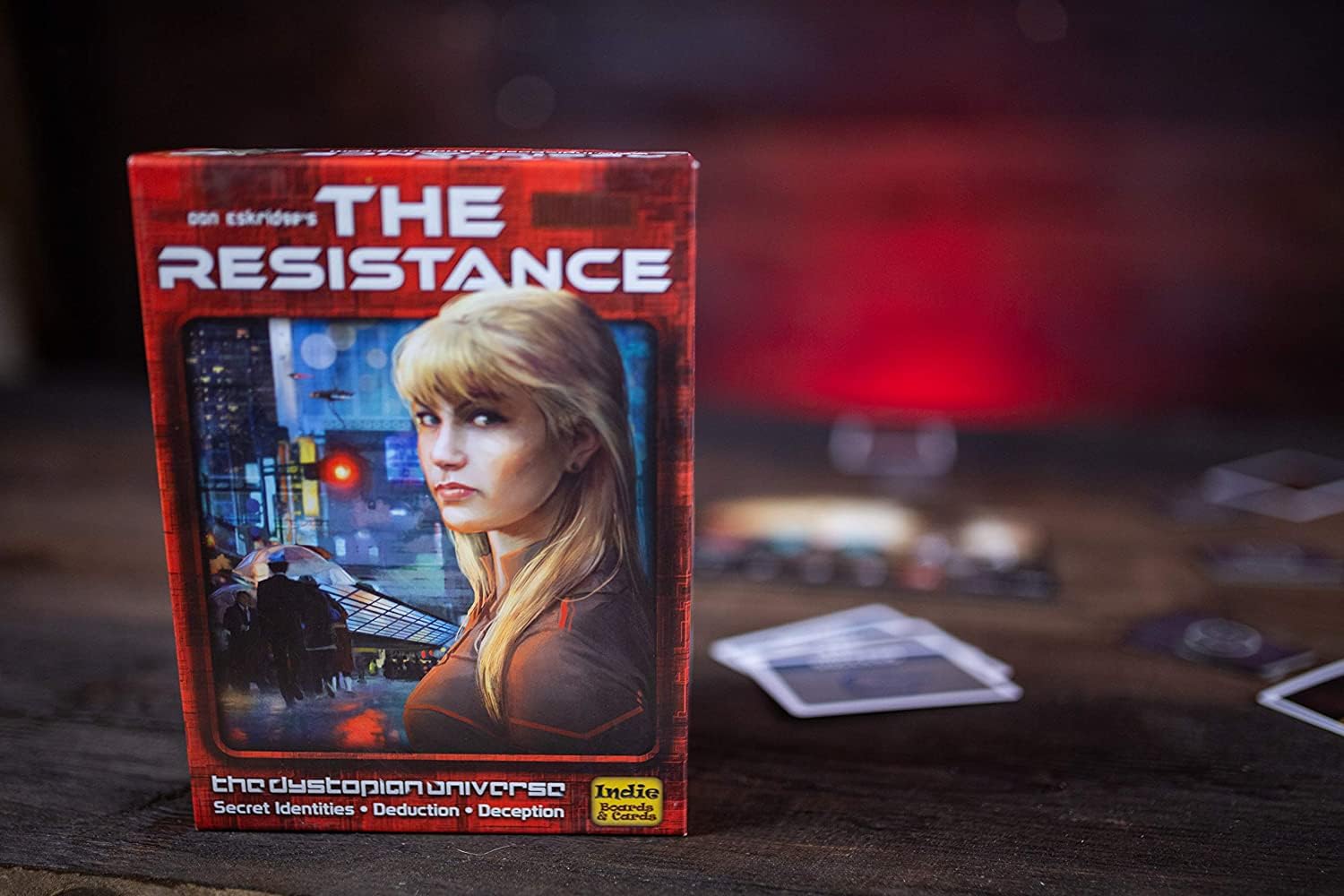 Foto 3 pulgar | Juego De Cartas The Resistance Social Deduction Strategy Teens - Venta Internacional.