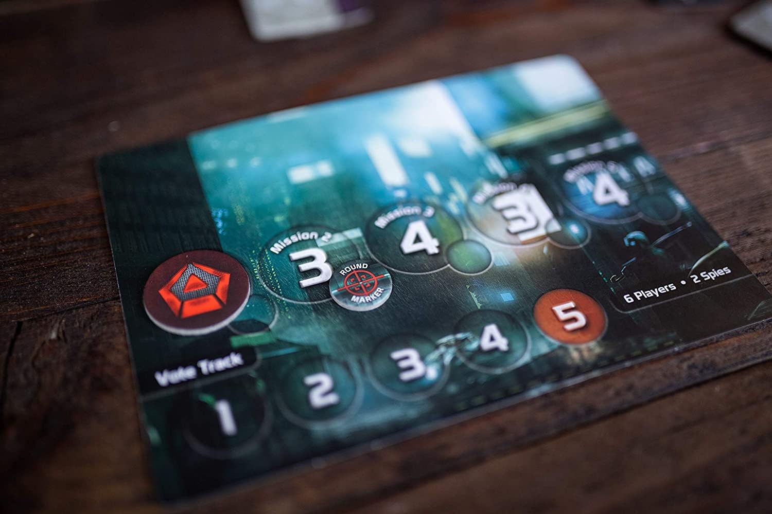 Foto 4 pulgar | Juego De Cartas The Resistance Social Deduction Strategy Teens - Venta Internacional.