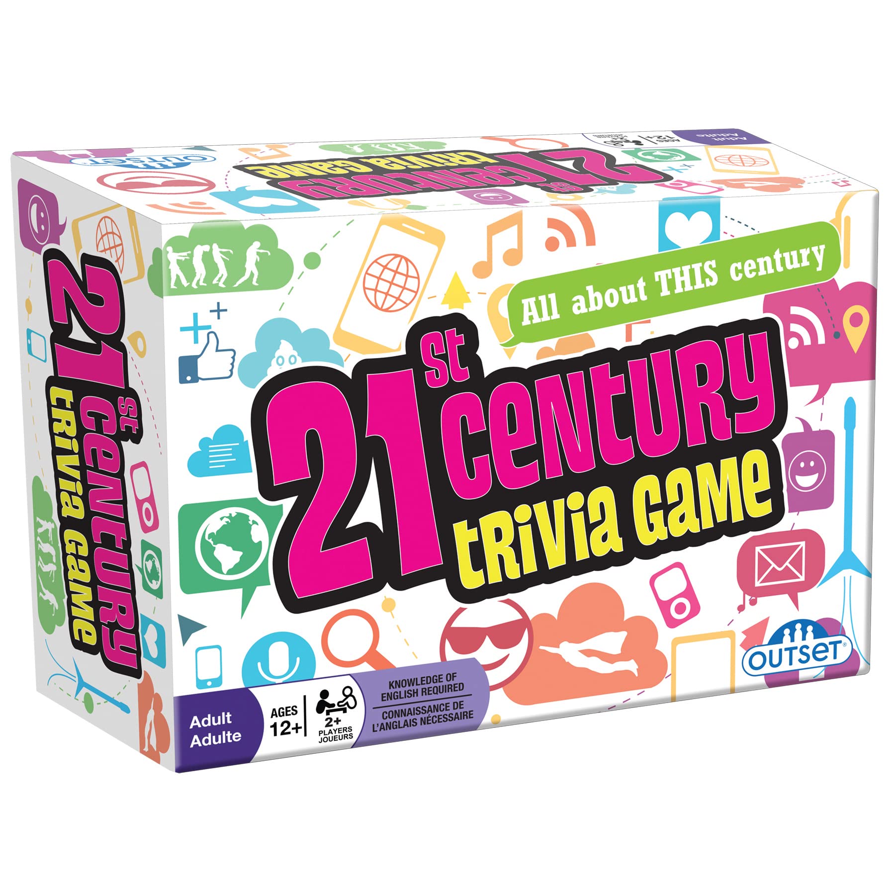 Juego De Preguntas Outset Media 21st Century Con 1200 Preguntas - Venta Internacional.