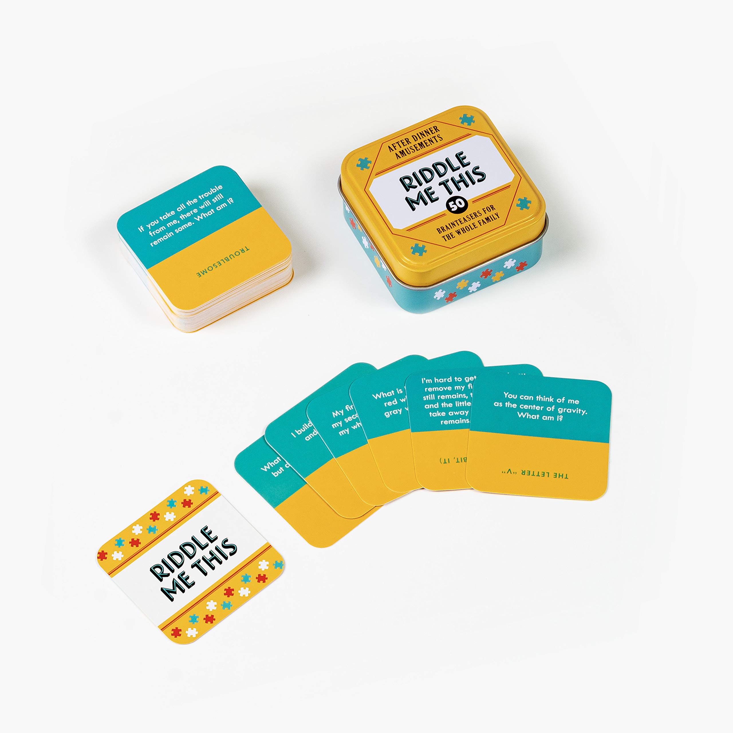 Foto 6 | Juego De Cartas Chronicle Books After Dinner Amusements Riddle - Venta Internacional.