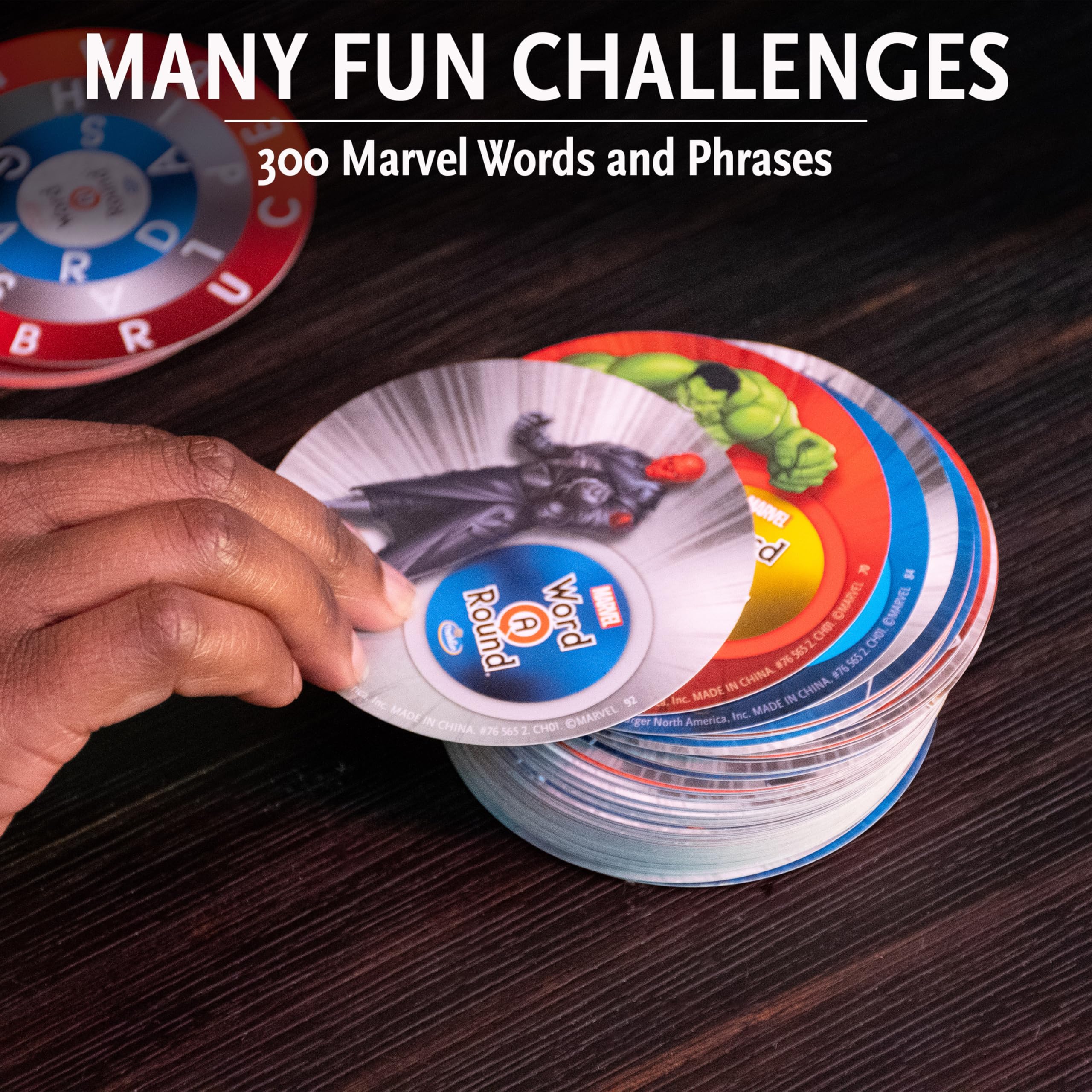 Foto 3 pulgar | Juego De Trivia Thinkfun Marvel Wordaround Durante Más De 10 Años - Venta Internacional.