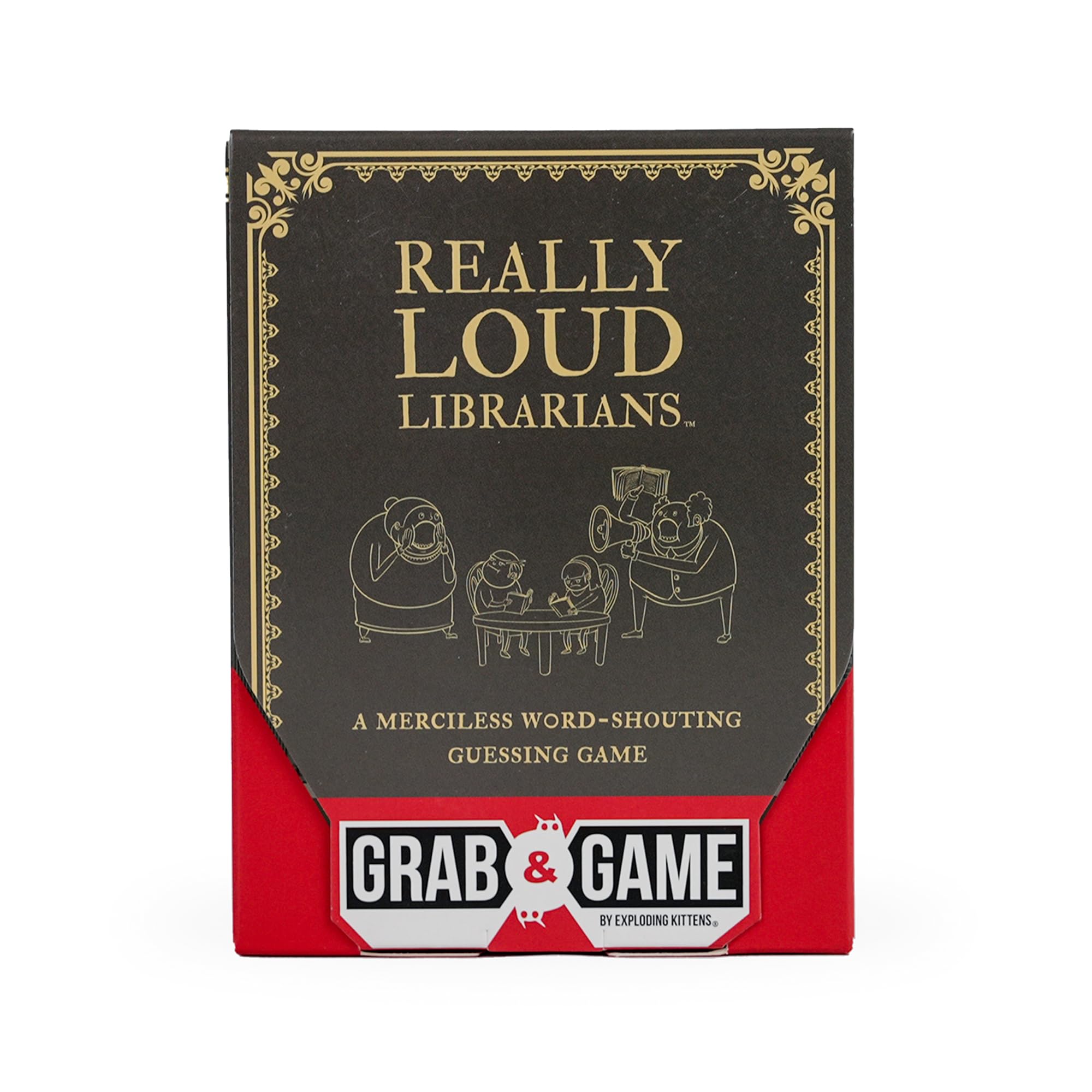 Juego De Cartas Exploding Kittens Really Loud Librarians 8+ Years - Venta Internacional.