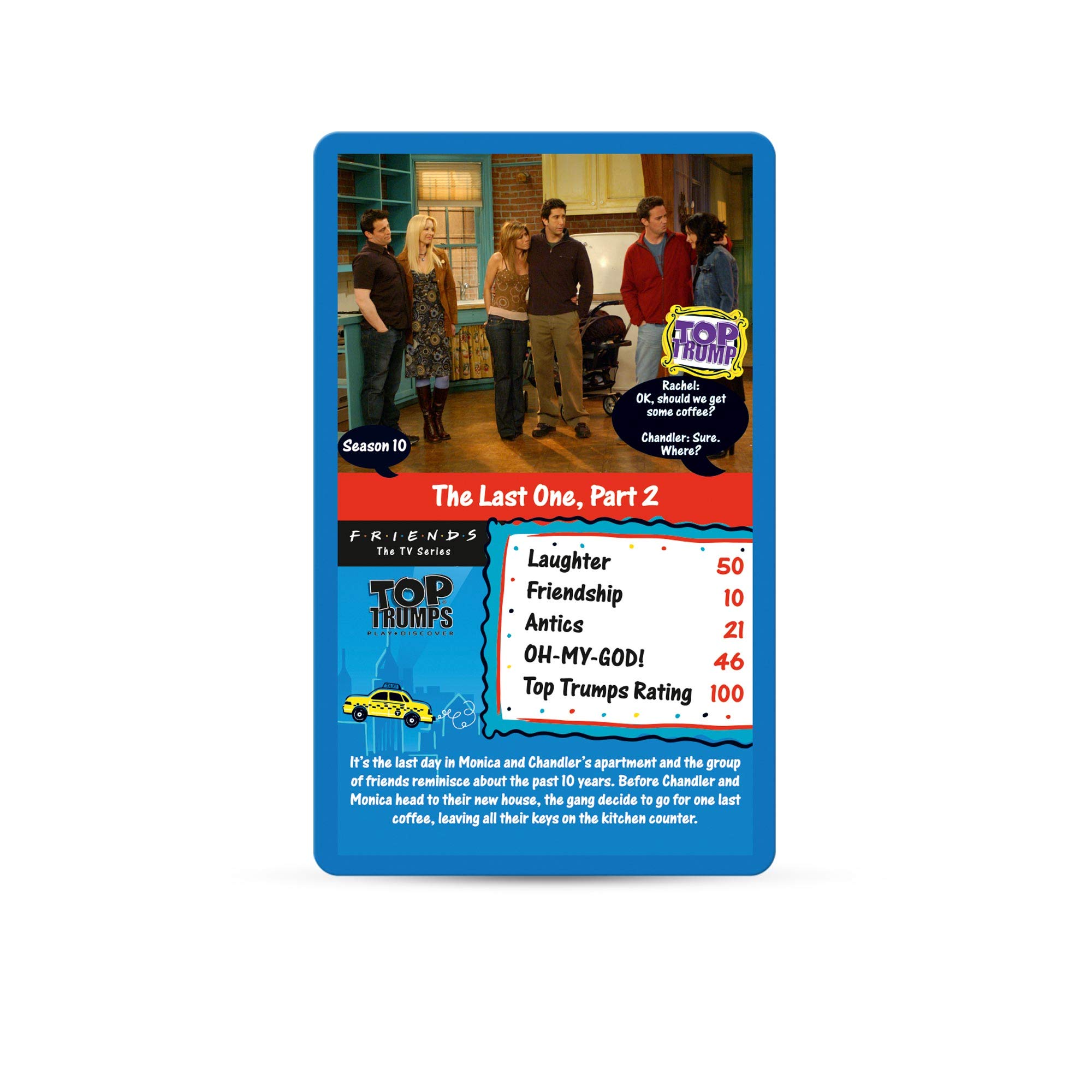 Foto 3 pulgar | Juego De Cartas Top Trumps Friends Top 30 Moments - Venta Internacional.