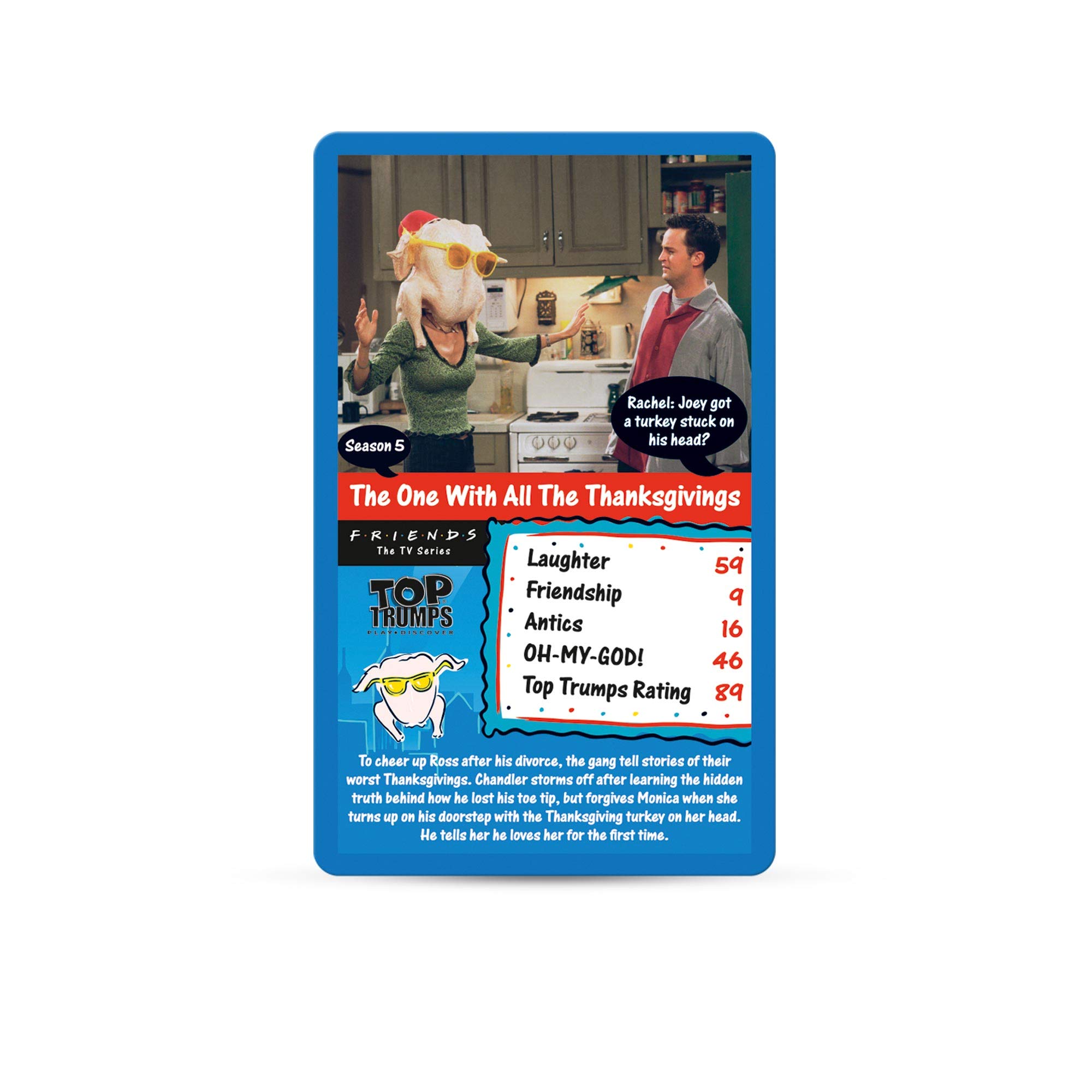 Foto 4 pulgar | Juego De Cartas Top Trumps Friends Top 30 Moments - Venta Internacional.