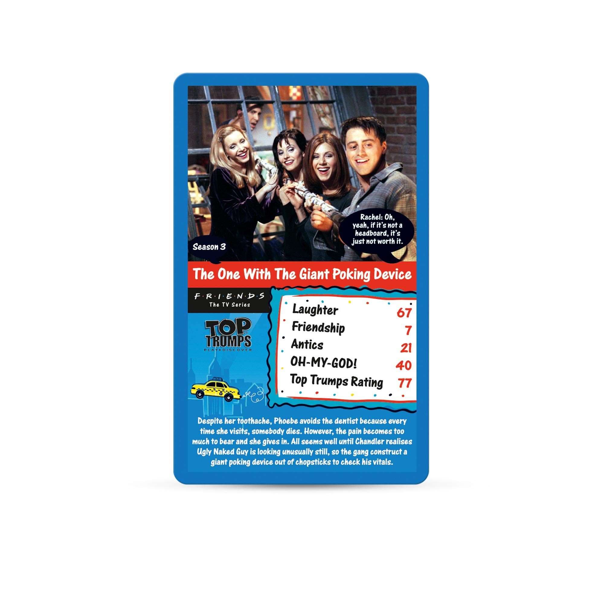 Foto 5 pulgar | Juego De Cartas Top Trumps Friends Top 30 Moments - Venta Internacional.