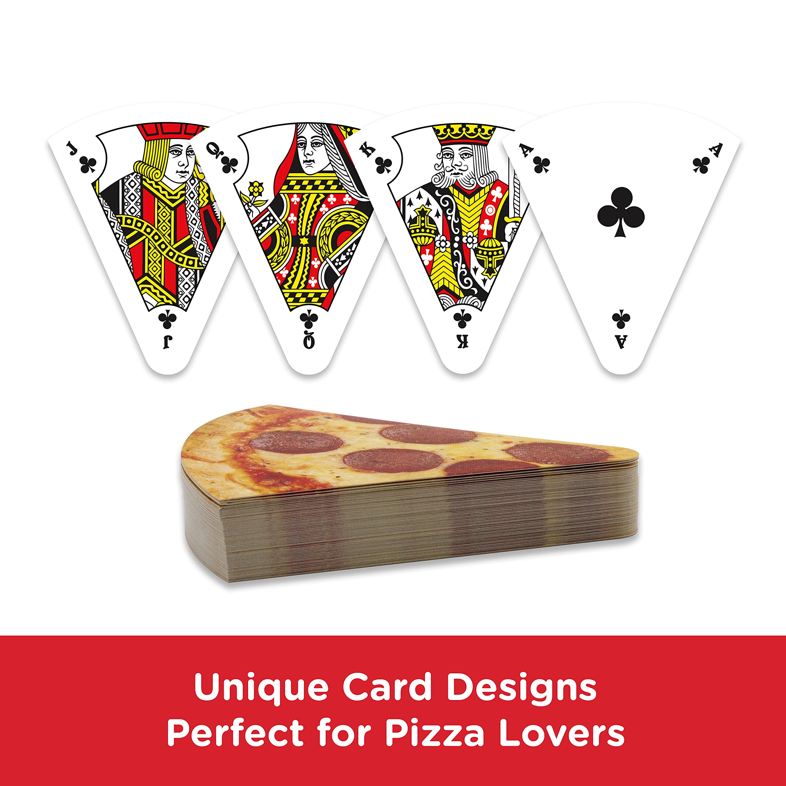 Foto 4 pulgar | Baraja Gamago Con Forma De Pizza Para Juegos De Cartas - Venta Internacional.