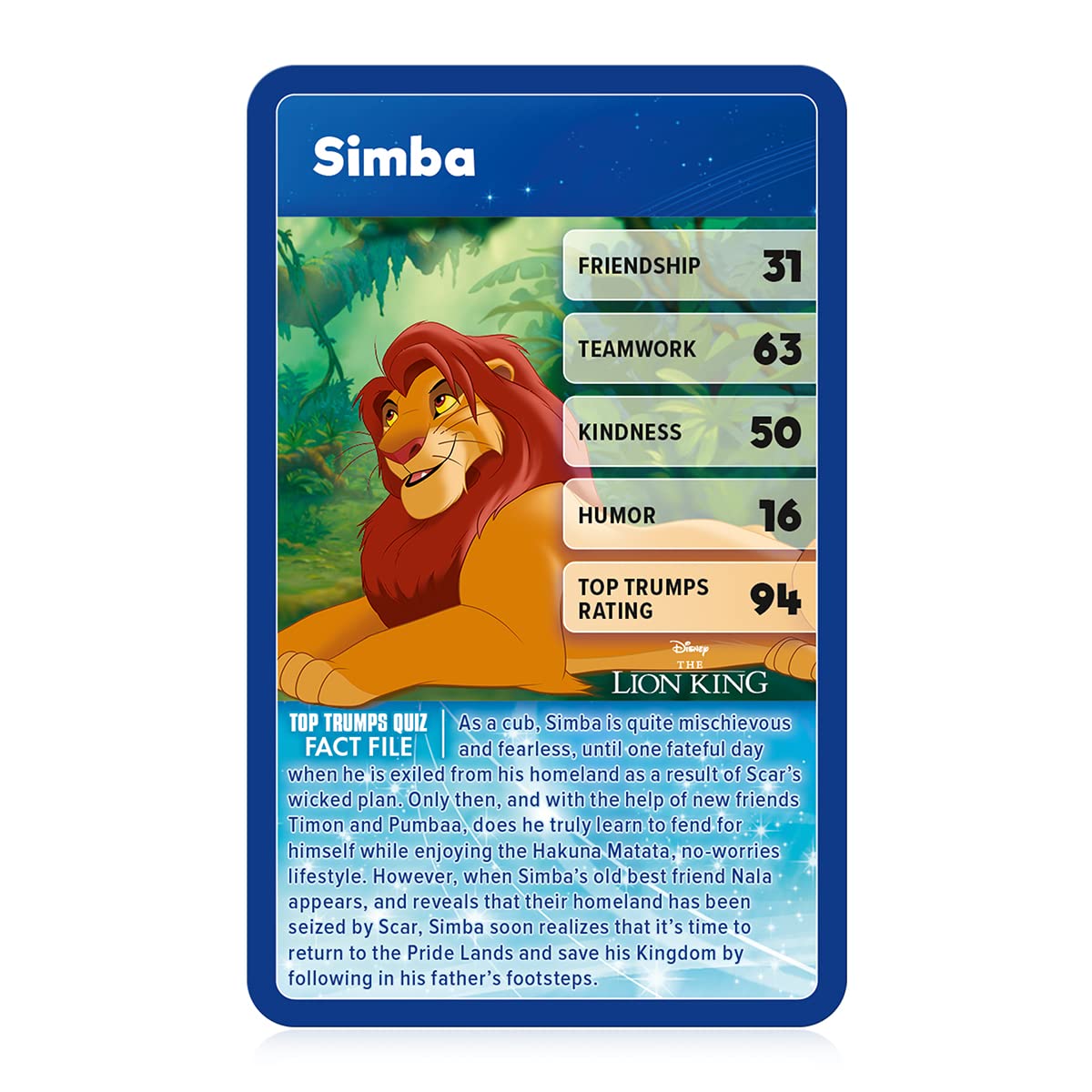 Foto 3 pulgar | Juego De Cartas Top Trumps Disney Heroes Para Niños Y Adultos - Venta Internacional.