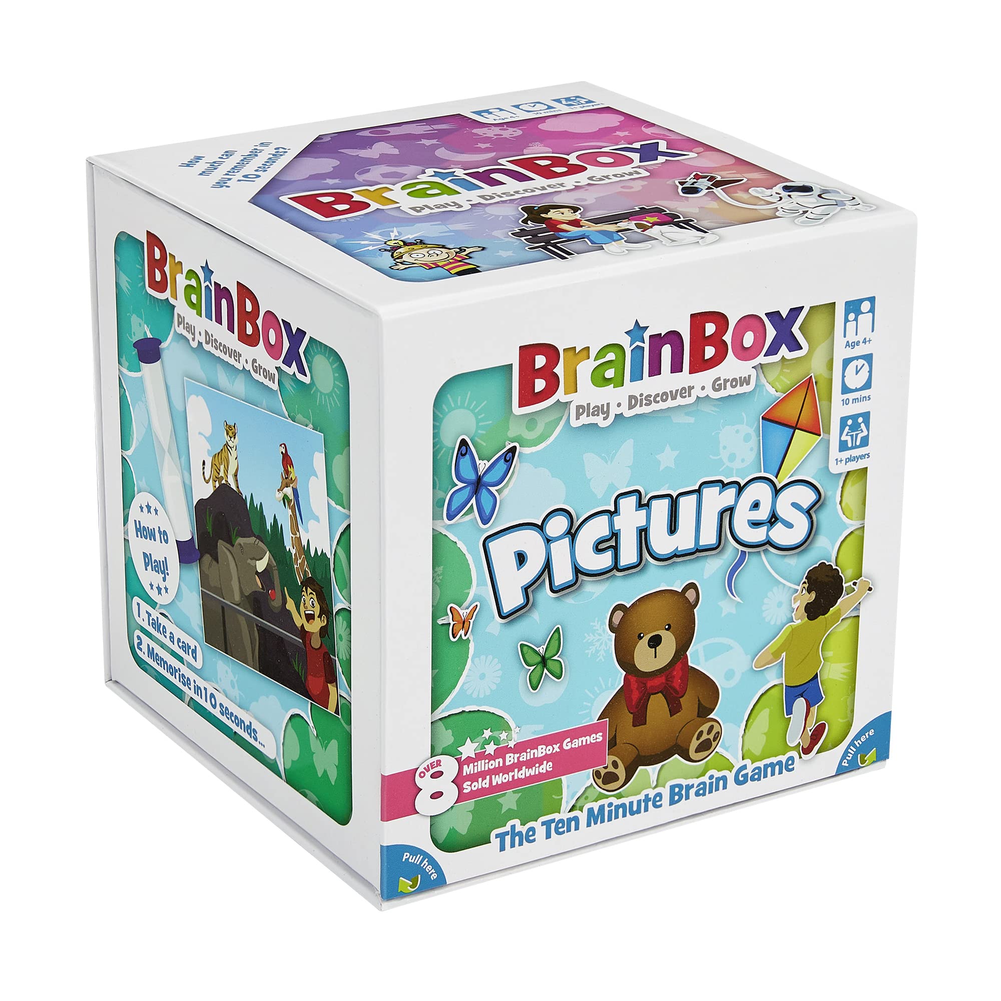 Juego De Cartas Brainbox Pictures Memory & Observation Para Mayores De 8 Años - Venta Internacional.