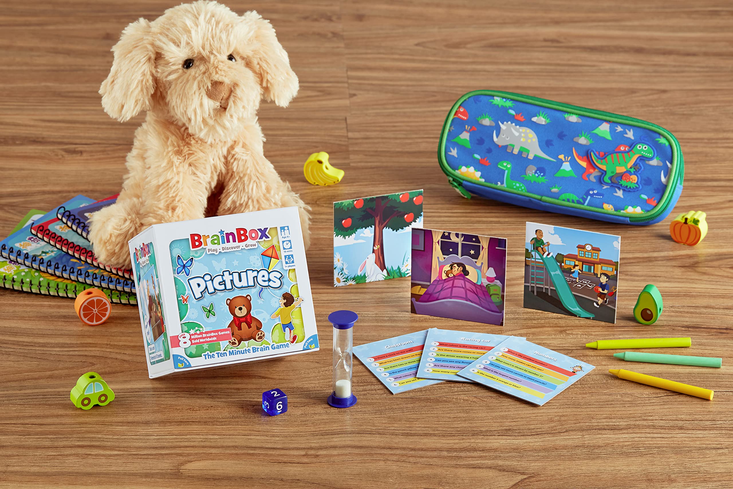 Foto 6 pulgar | Juego De Cartas Brainbox Pictures Memory & Observation Para Mayores De 8 Años - Venta Internacional.