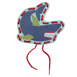 Foto 2 | Tarjetas Con Cordones Stephen Joseph Shark Con 5 Tarjetas Y Bolsa Con Cierre - Venta Internacional.