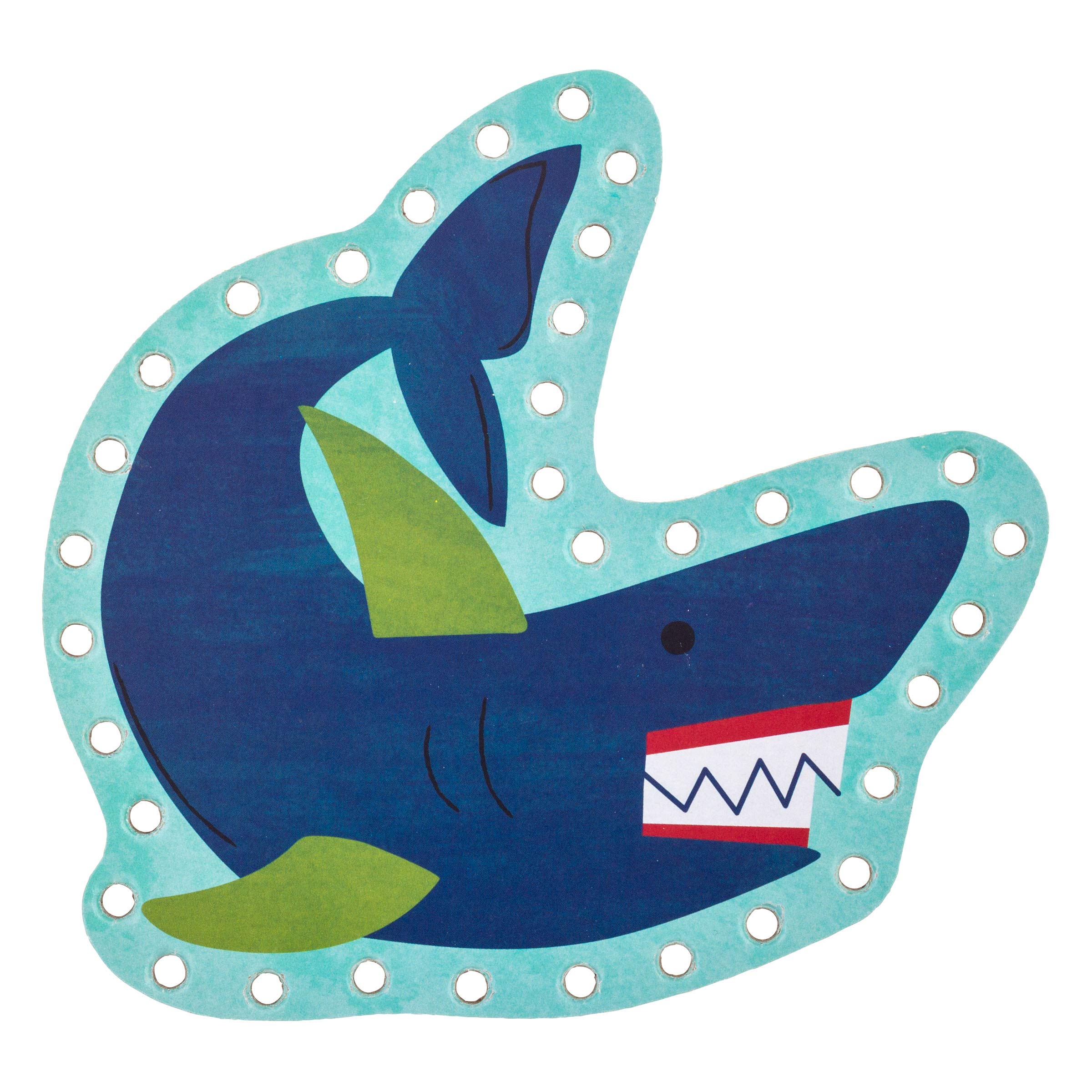 Foto 7 pulgar | Tarjetas Con Cordones Stephen Joseph Shark Con 5 Tarjetas Y Bolsa Con Cierre - Venta Internacional.