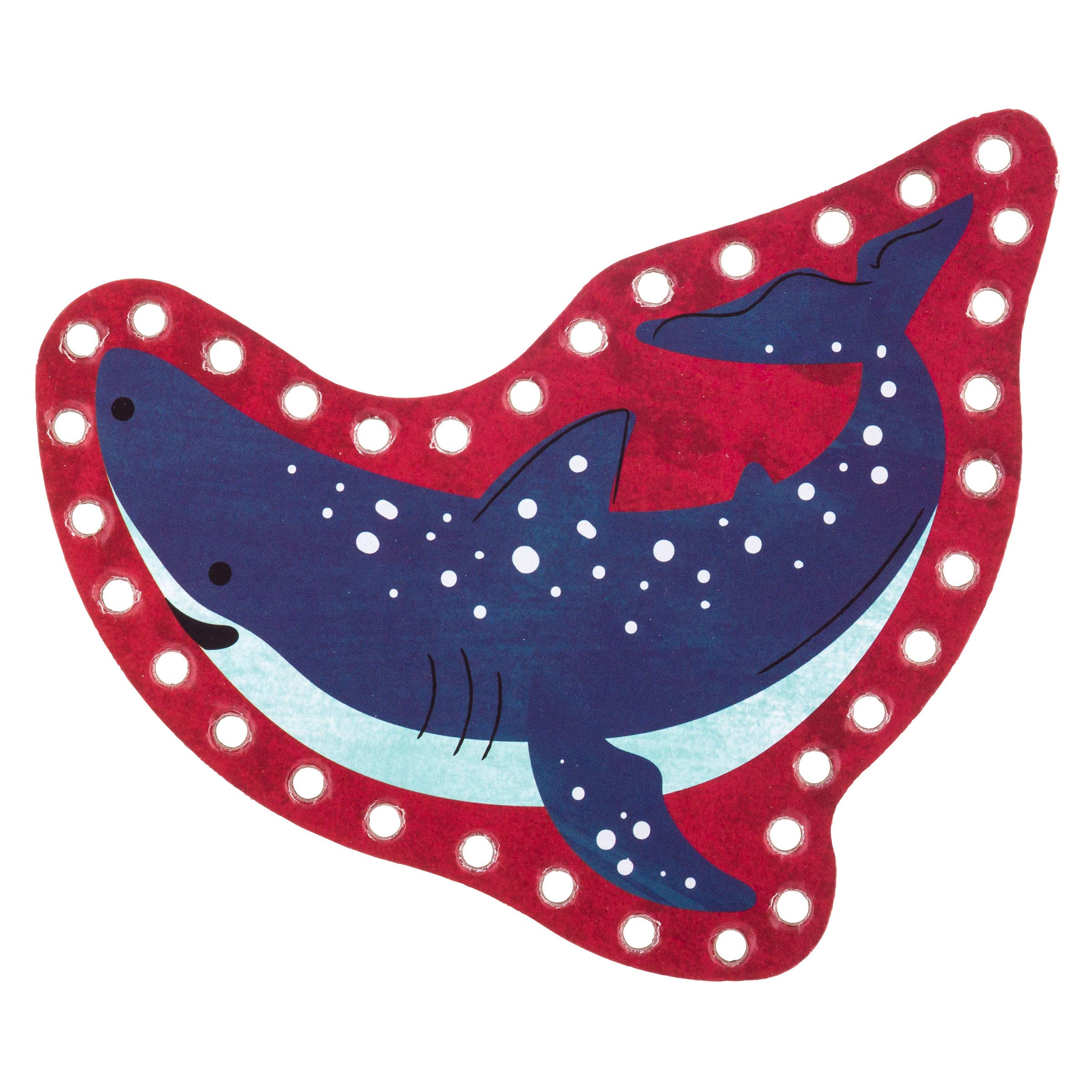 Foto 8 pulgar | Tarjetas Con Cordones Stephen Joseph Shark Con 5 Tarjetas Y Bolsa Con Cierre - Venta Internacional.