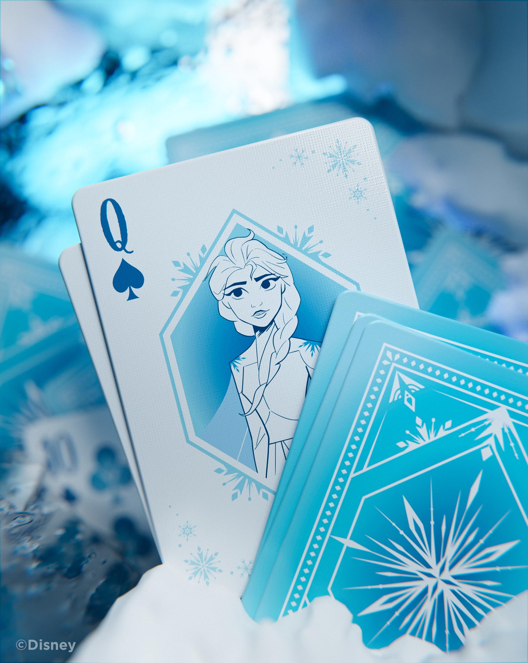 Foto 4 pulgar | Bicicleta De Cartas Inspirada En Disney Frozen - Venta Internacional.