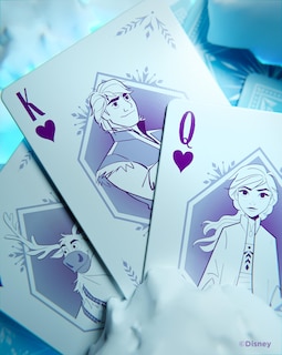 Foto 5 | Bicicleta De Cartas Inspirada En Disney Frozen - Venta Internacional.